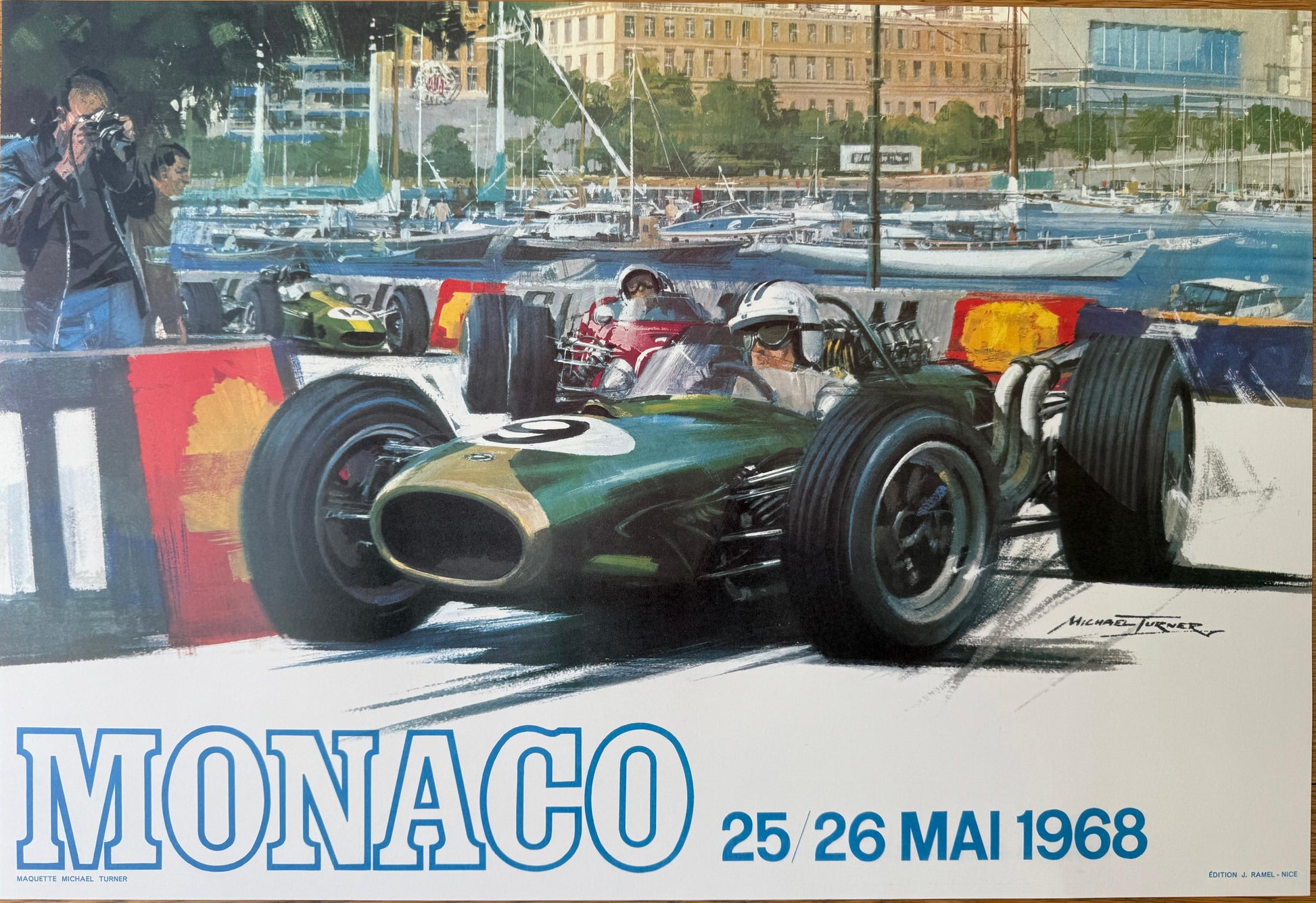 Michael Turner : Gran Premio di Monaco F1 1968