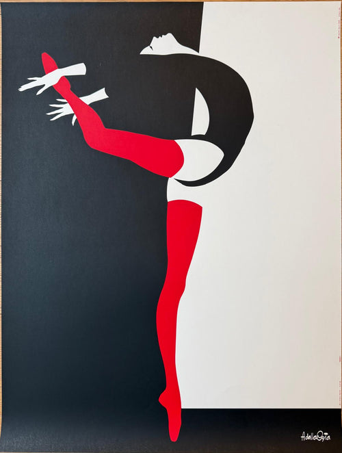 AMLETO DALLA COSTA BALLERINA POSTER VINTAGE 50x70