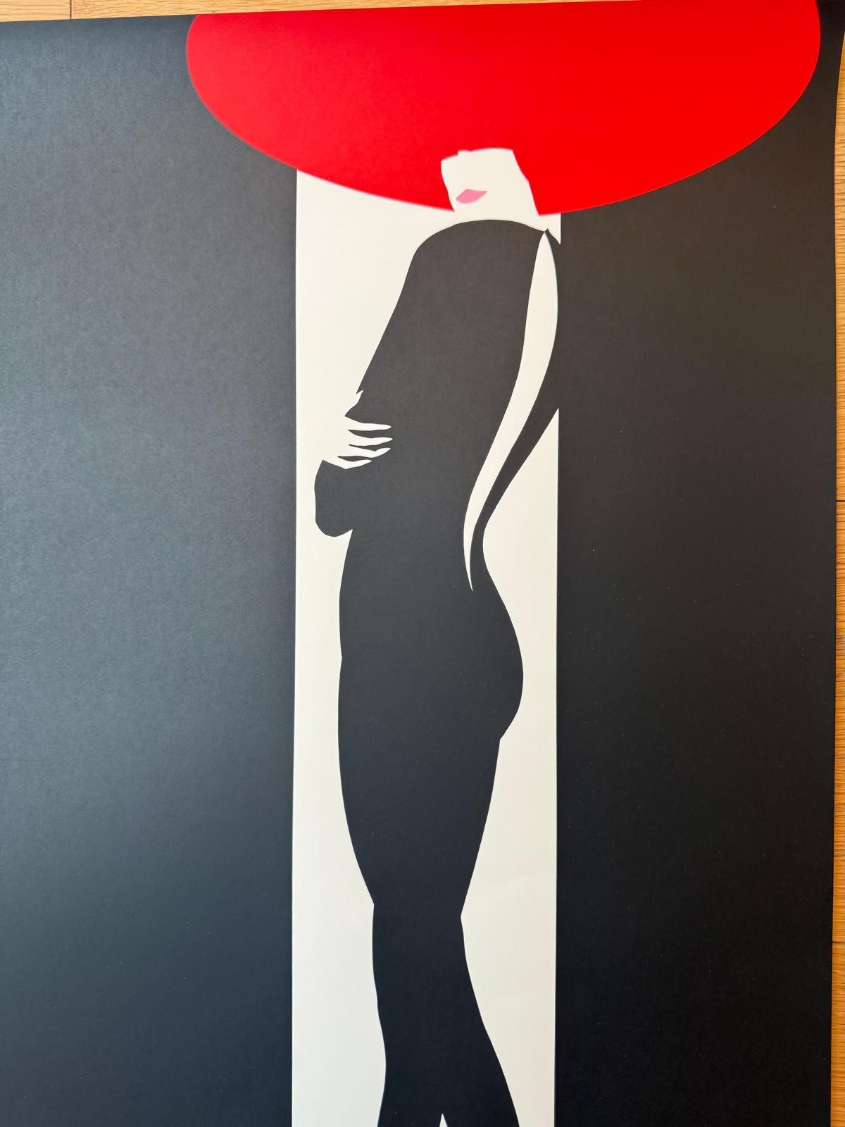 AMLETO DALLA COSTA CAPPELLO ROSSO POSTER VINTAGE 50x70