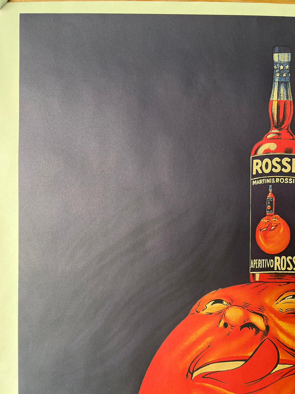 ANONIMO APERITIVO ROSSI POSTER VINTAGE 70x100