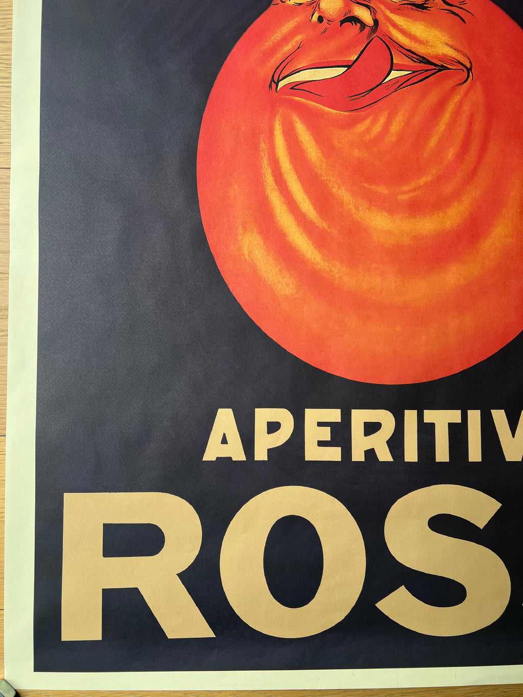 ANONIMO APERITIVO ROSSI POSTER VINTAGE 70x100
