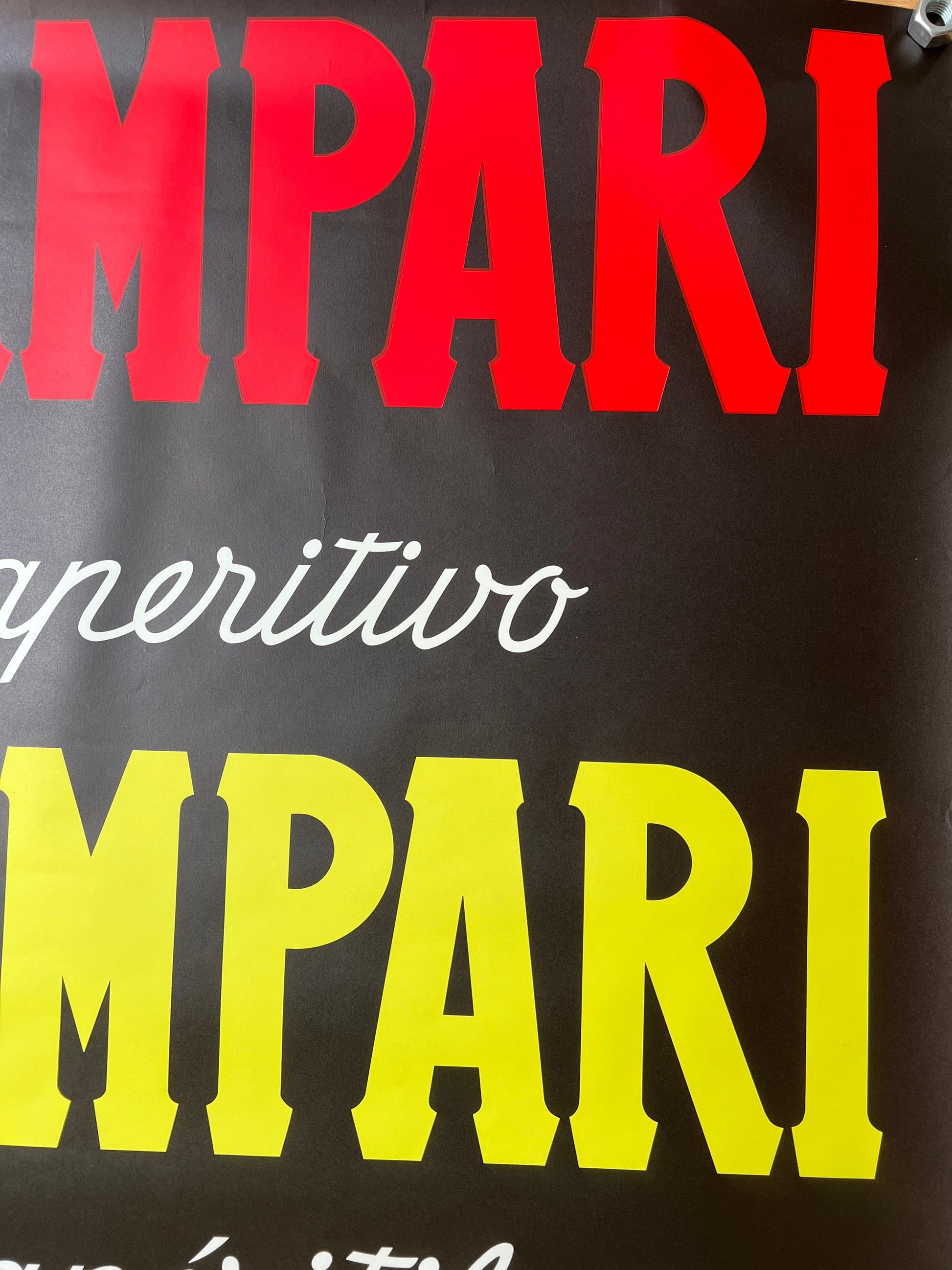 ANONIMO CAMPARI TRUB POSTER VINTAGE 90x128