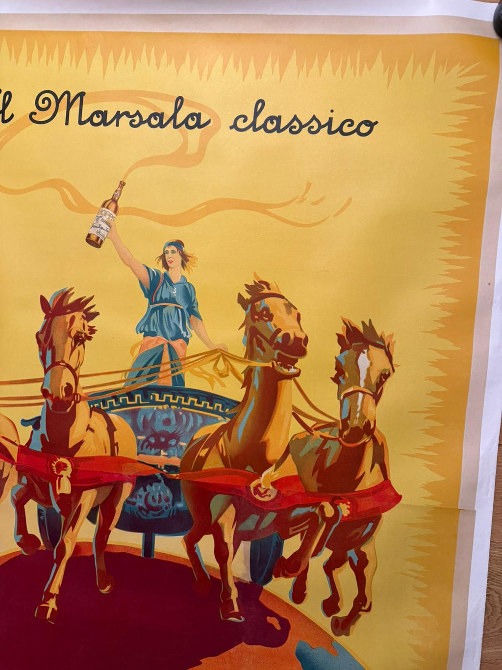 BAZZI MARIO MARSALA JOHN HOPPS POSTER LINEN BACKED 140x200