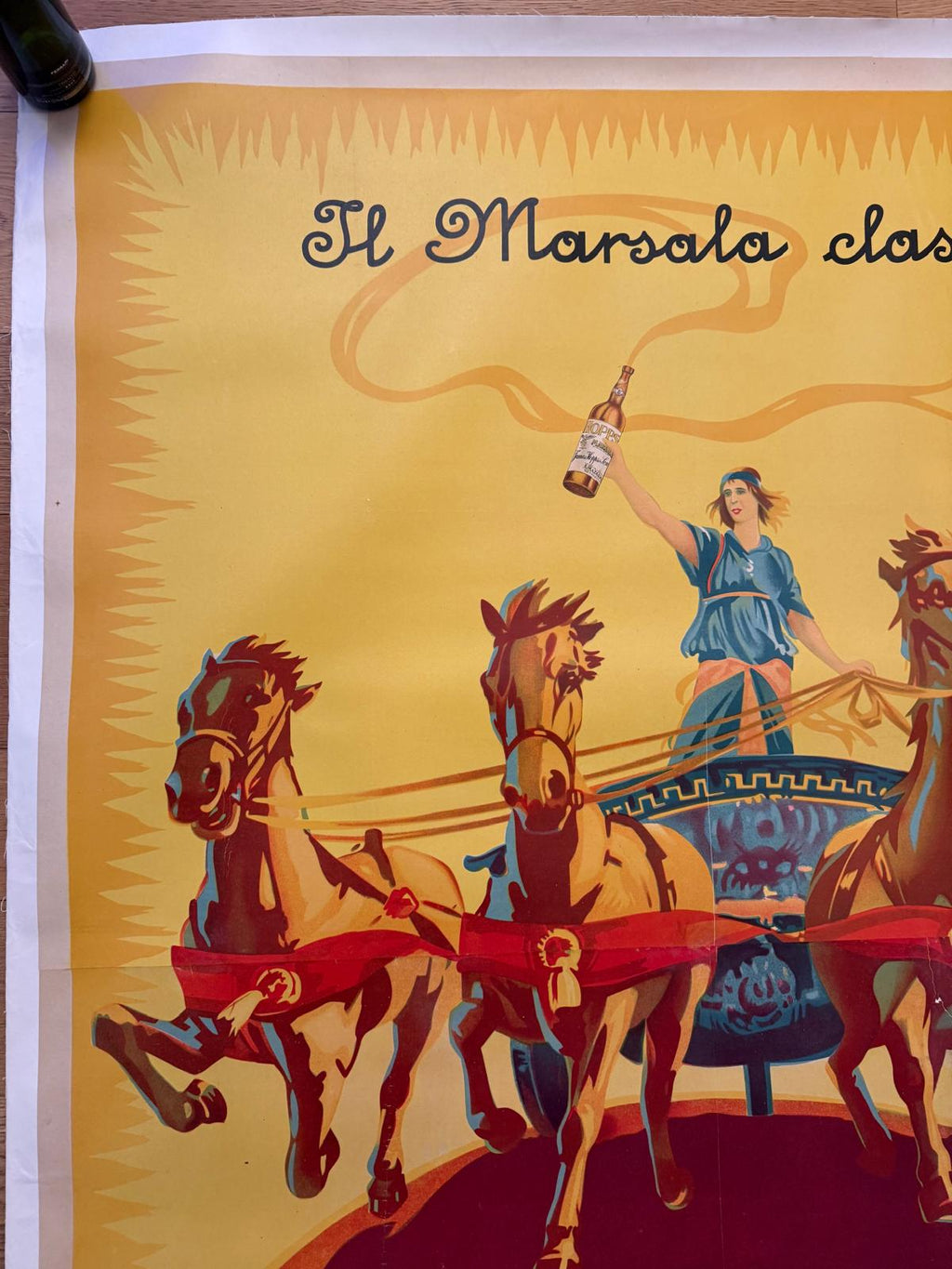 BAZZI MARIO MARSALA JOHN HOPPS POSTER VINTAGE 140x200