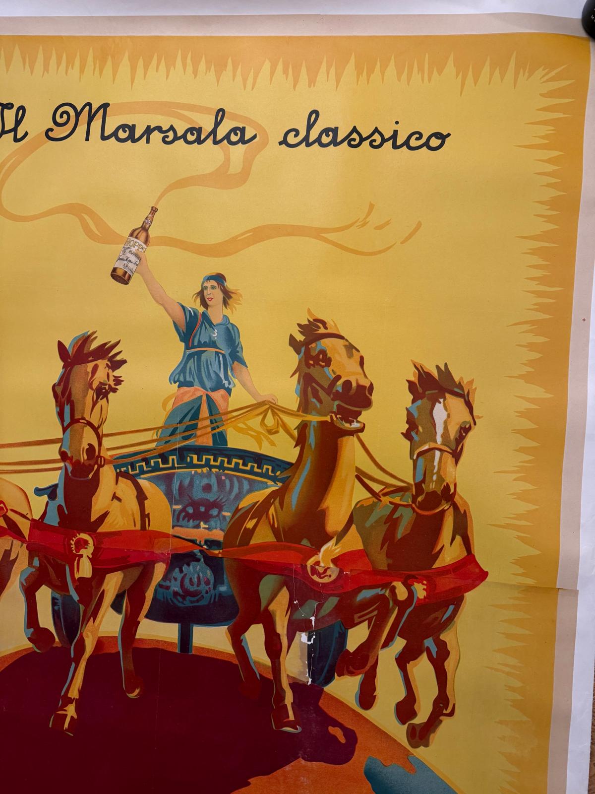 BAZZI MARIO MARSALA JOHN HOPPS POSTER VINTAGE 140x200