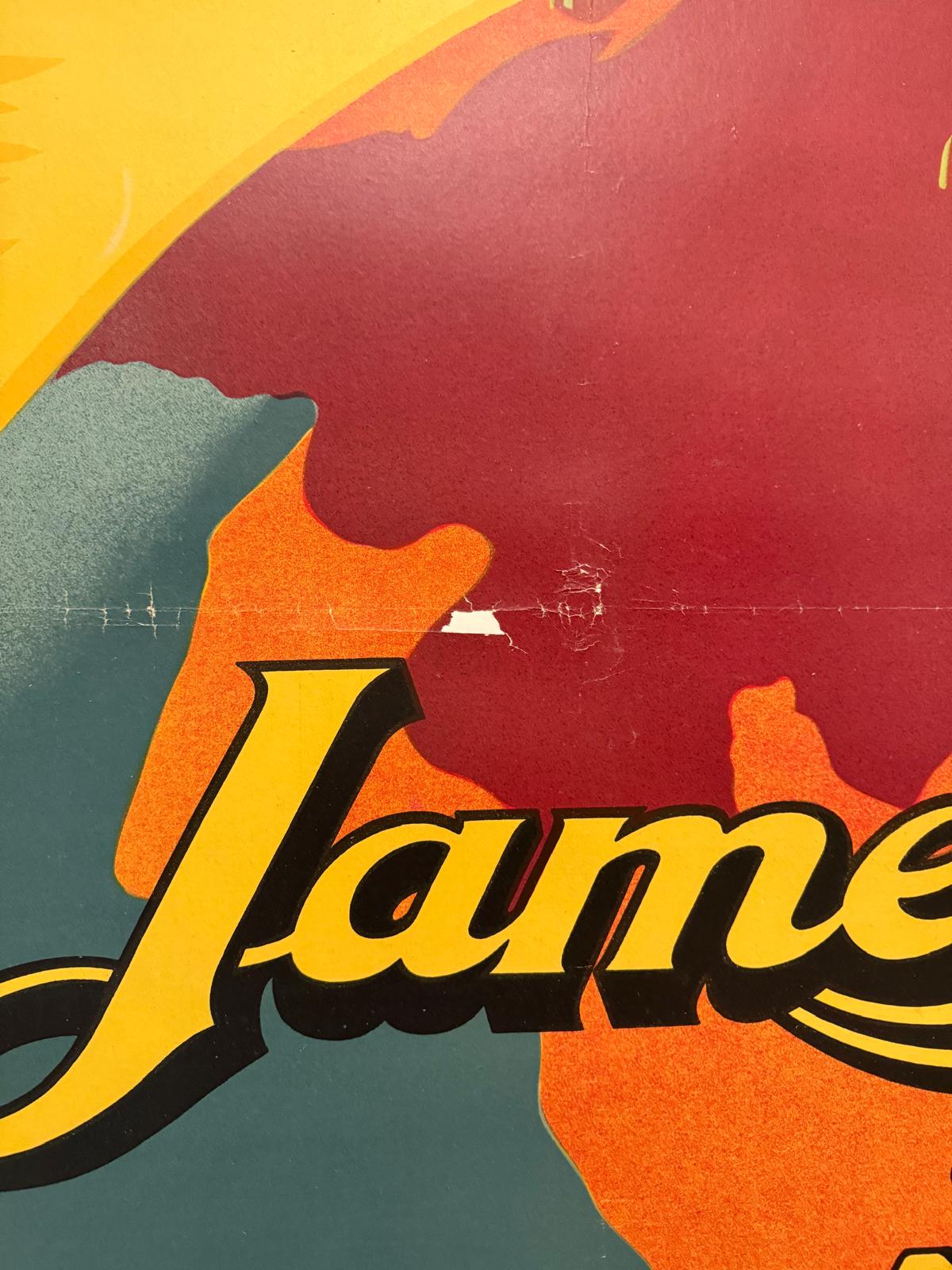 BAZZI MARIO MARSALA JOHN HOPPS POSTER VINTAGE 140x200