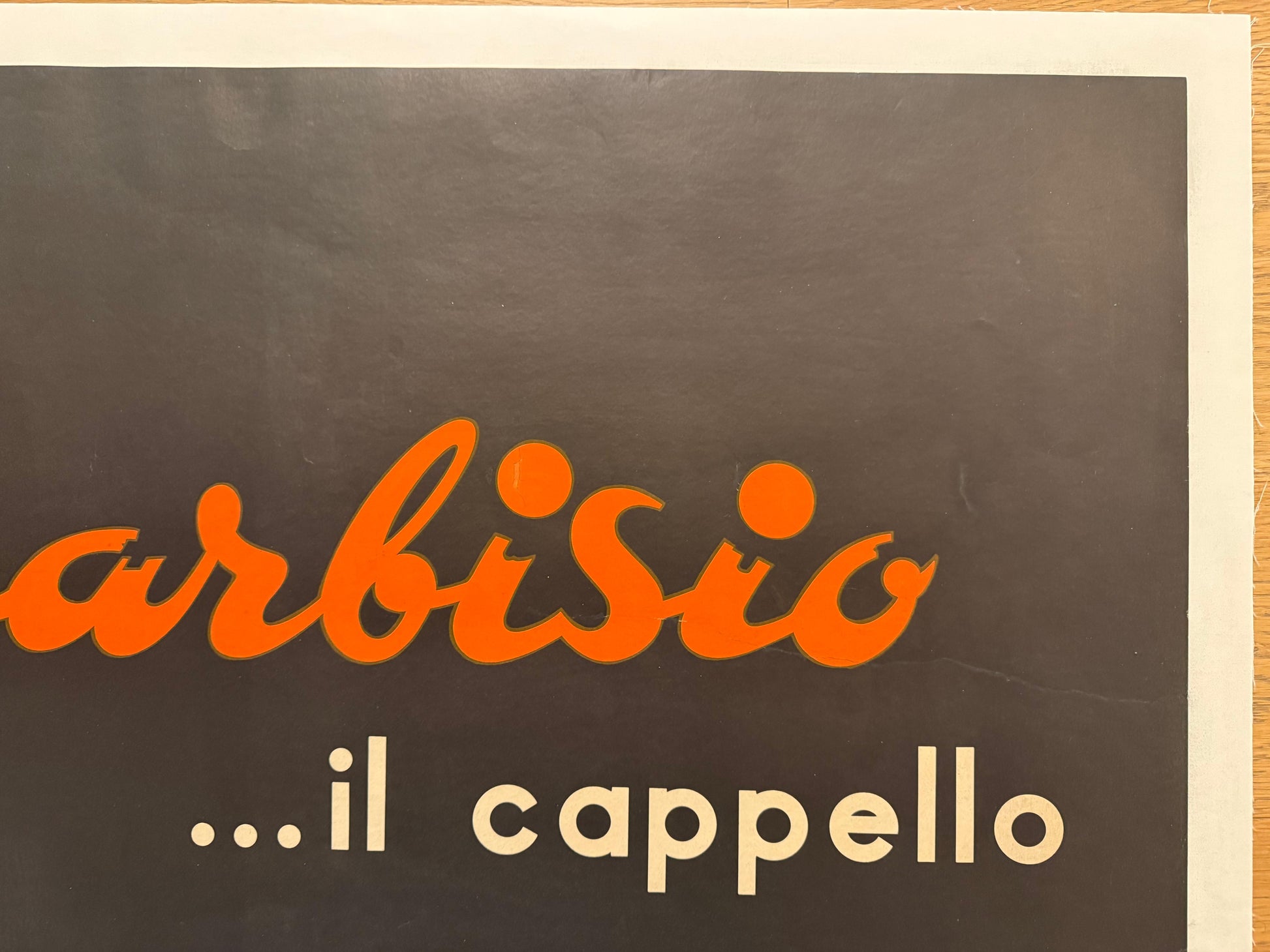 BRILLO BANNER BRILLO FLUO POSTER VINTAGE 100x70