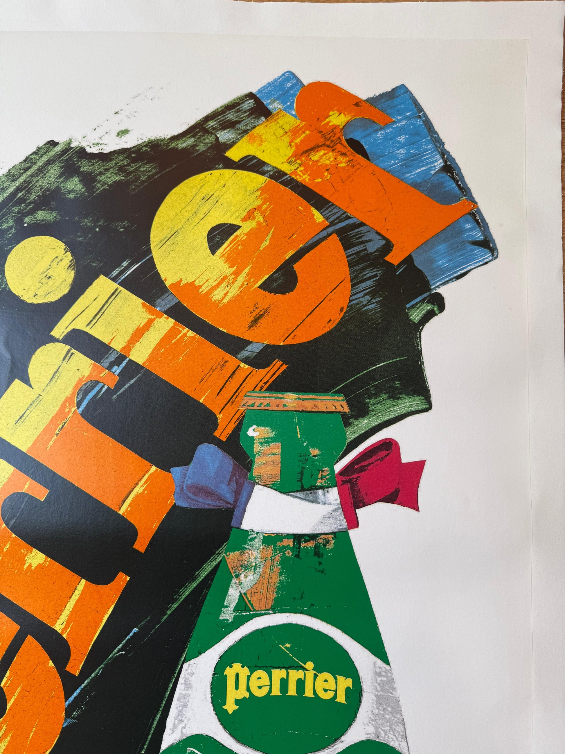 BRUN DONALD PERRIER POSTER LINEN BACKED 89x127