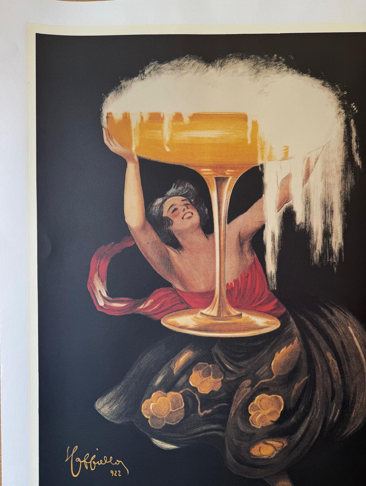 CAPPIELLO LEONETTO CONTRATTO POSTER VINTAGE 70x100