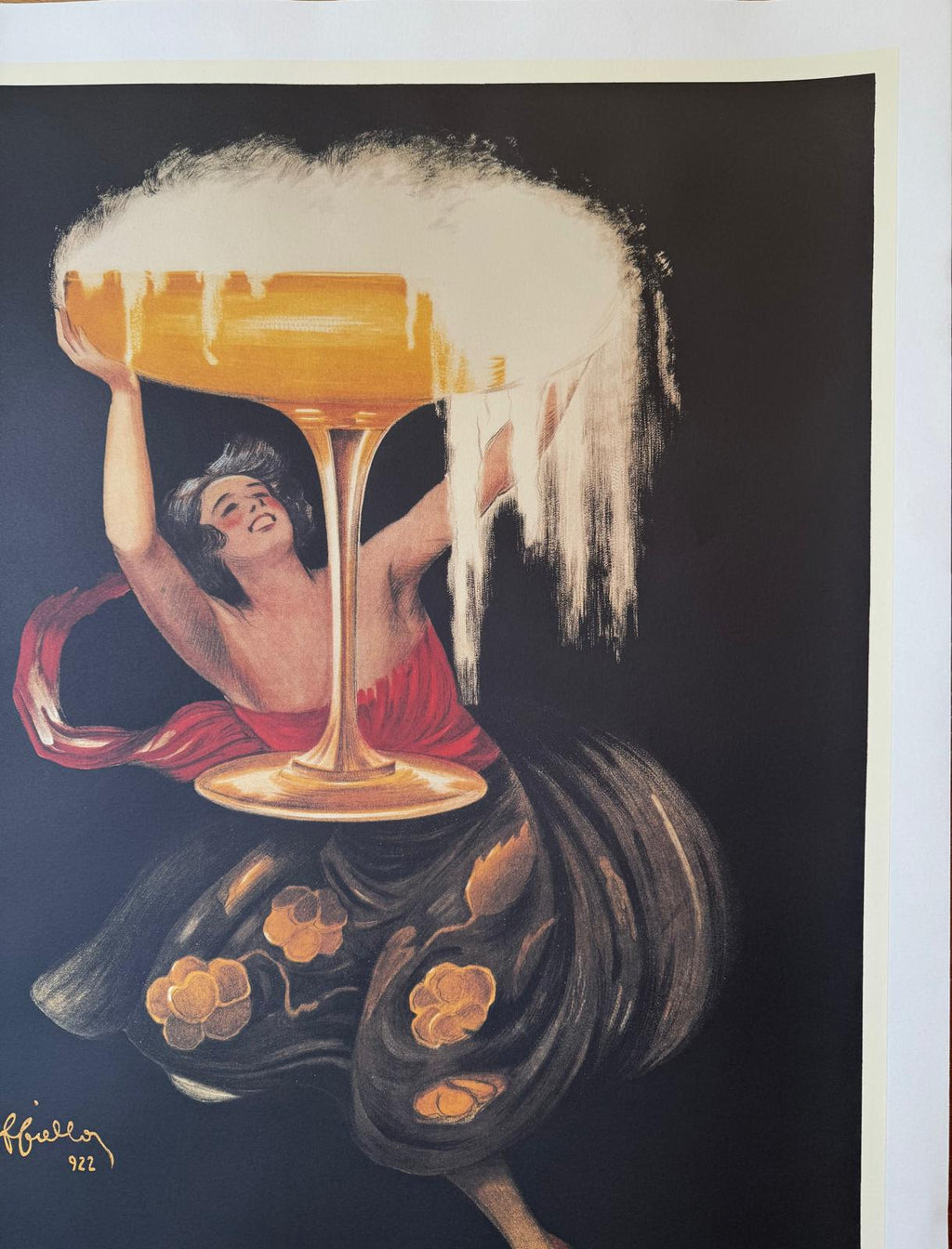 CAPPIELLO LEONETTO CONTRATTO POSTER VINTAGE 70x100