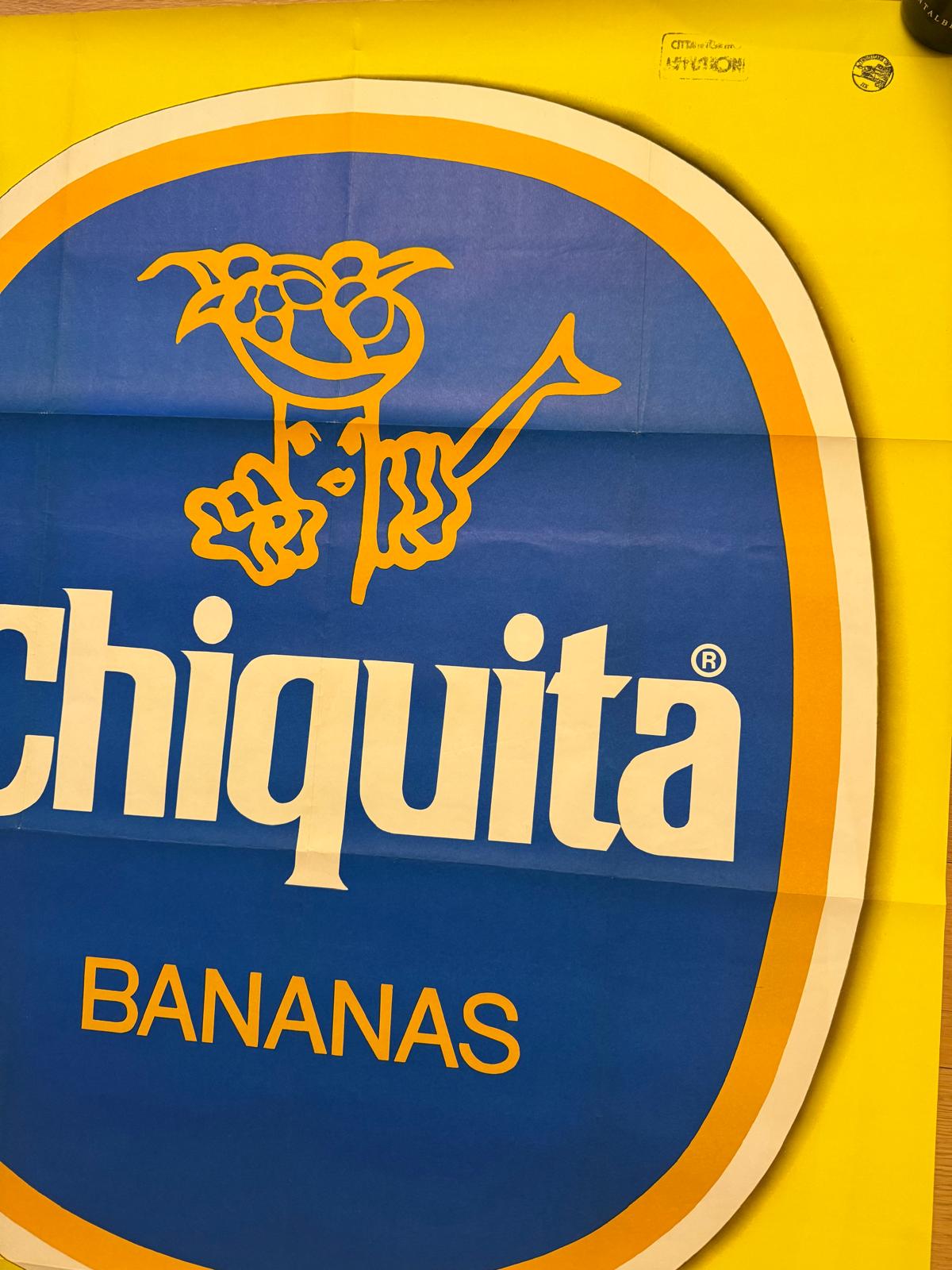CHIQUITA 10 E LODE POSTER VINTAGE 120x160