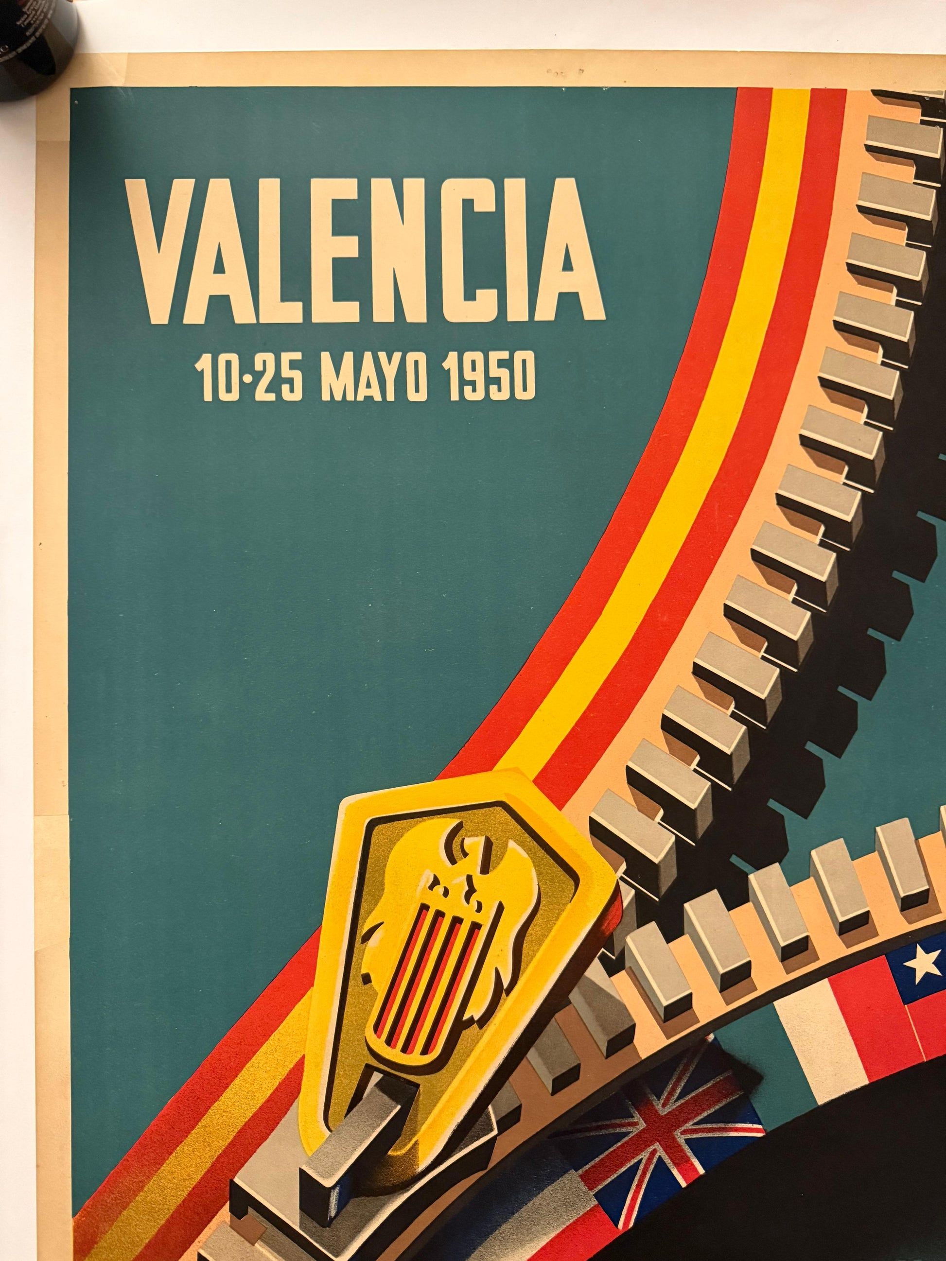 CONTRERAS D FIERA CAMPIONARIO VALENCIA POSTER VINTAGE 70x100
