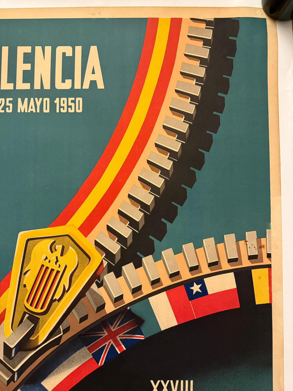 CONTRERAS D FIERA CAMPIONARIO VALENCIA POSTER VINTAGE 70x100