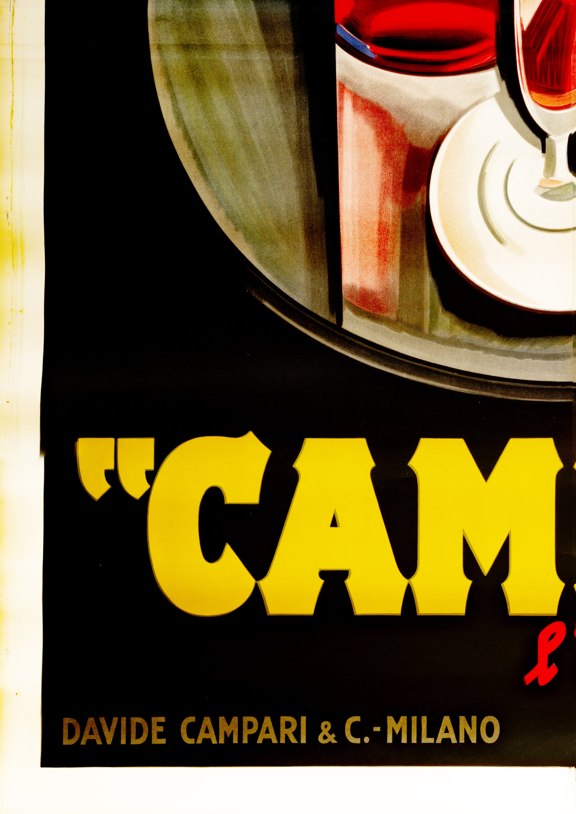 Marcello Nizzoli : Campari aperitivo 1926