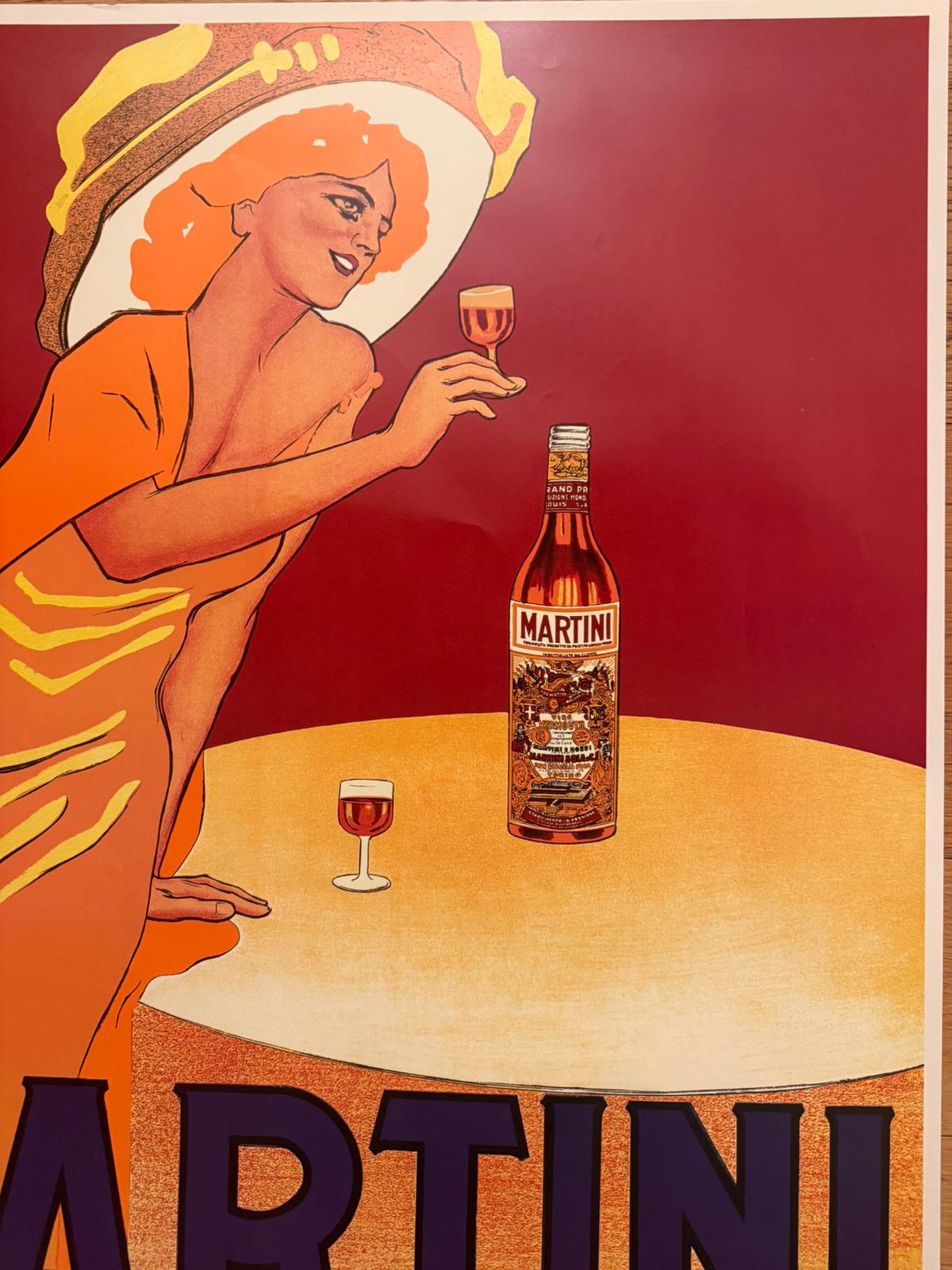 DUDOVICH MARCELLO  MARTINI ROSSO POSTER VINTAGE 70x100 OFFER
