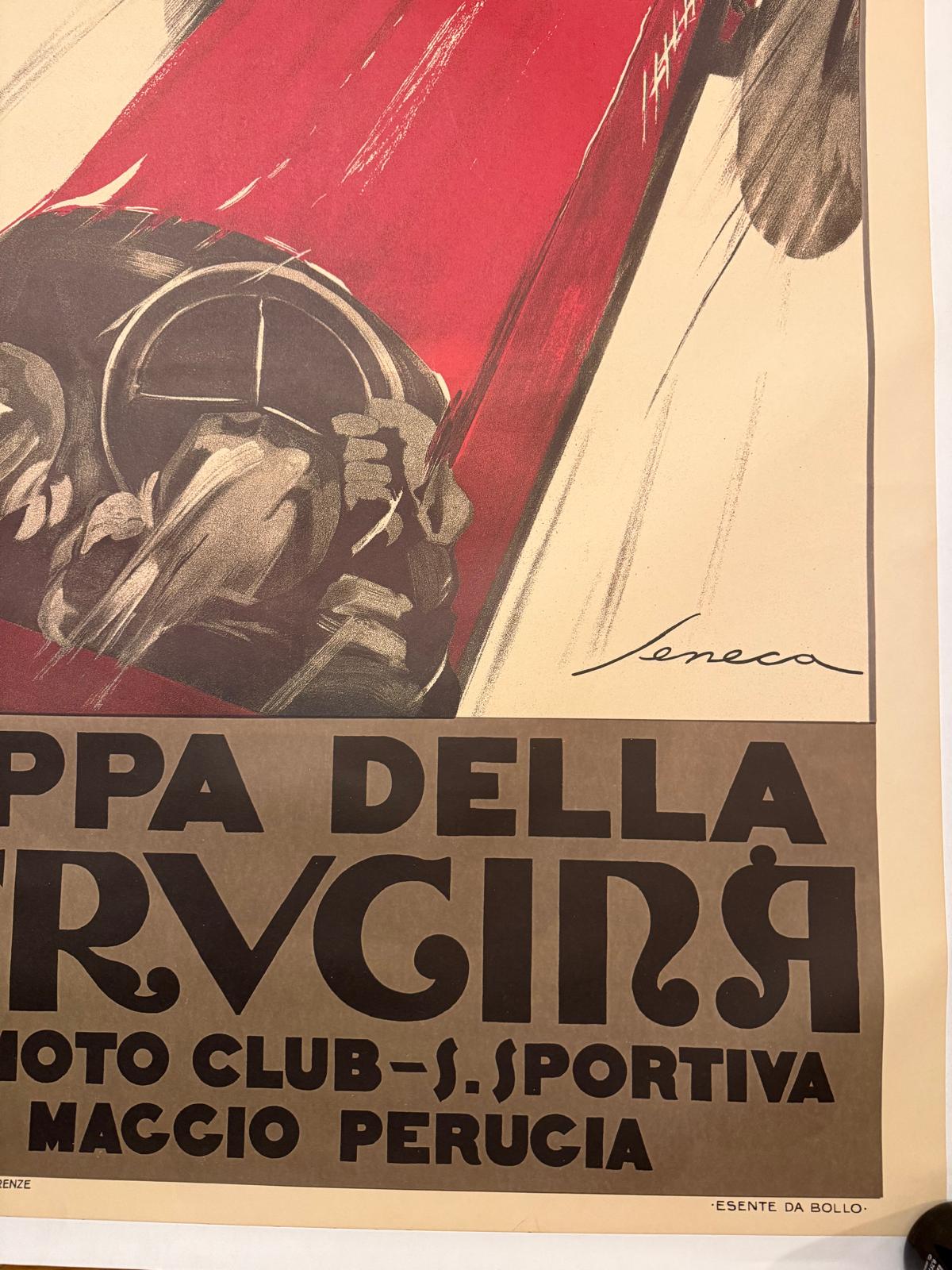 PERUGINA COPPA PERUGINA POSTER VINTAGE 100x140