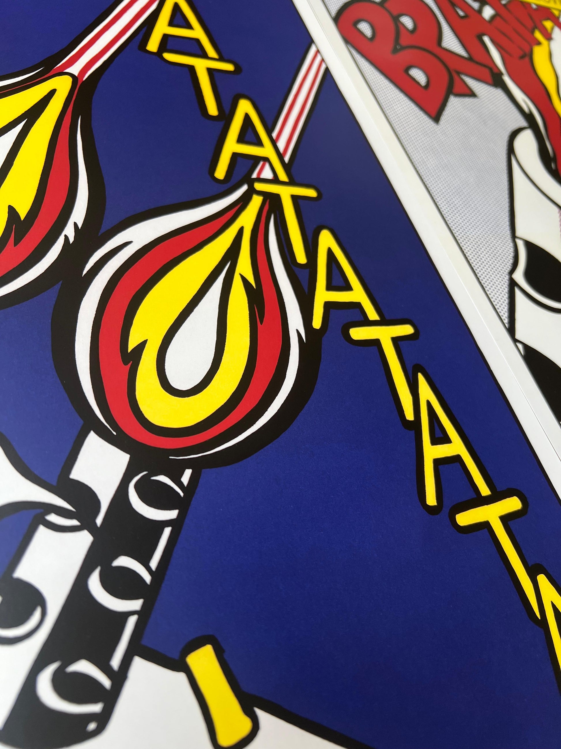 Roy Lichtenstein : Trittico As I Opened Fire