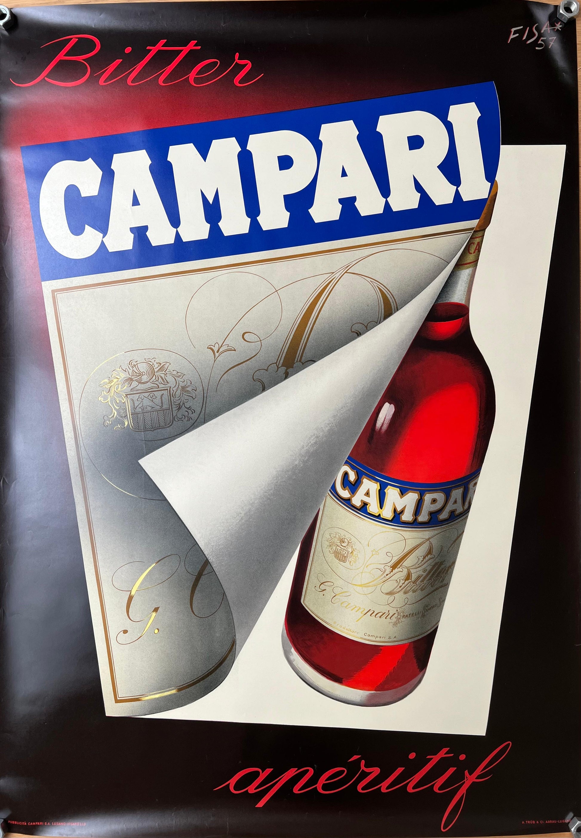 Carlo Fisanotti : Bitter Campari aperitif