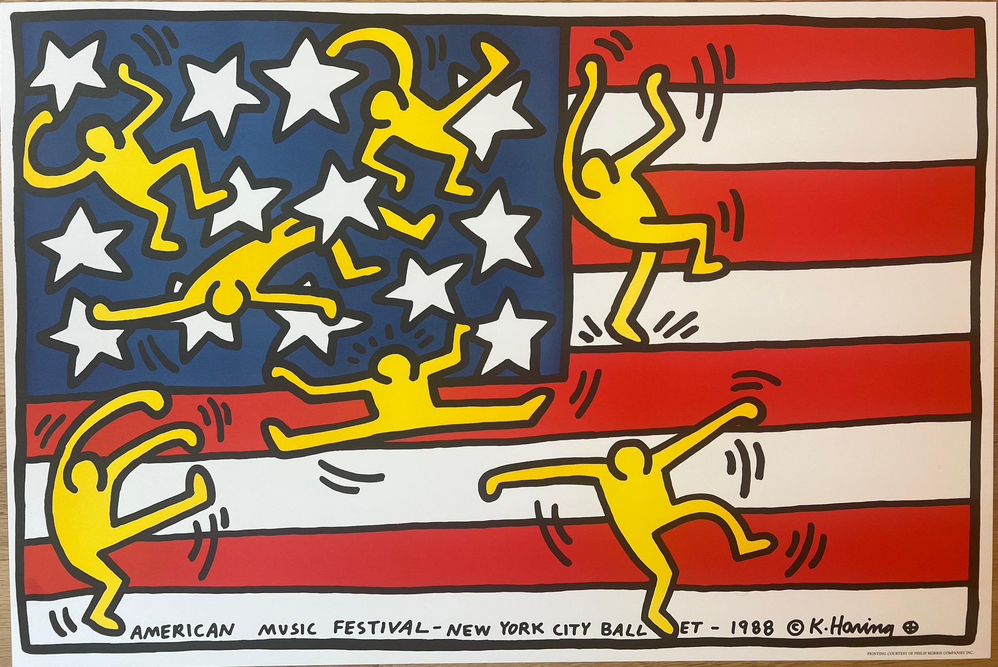 Keith Haring : American music festival