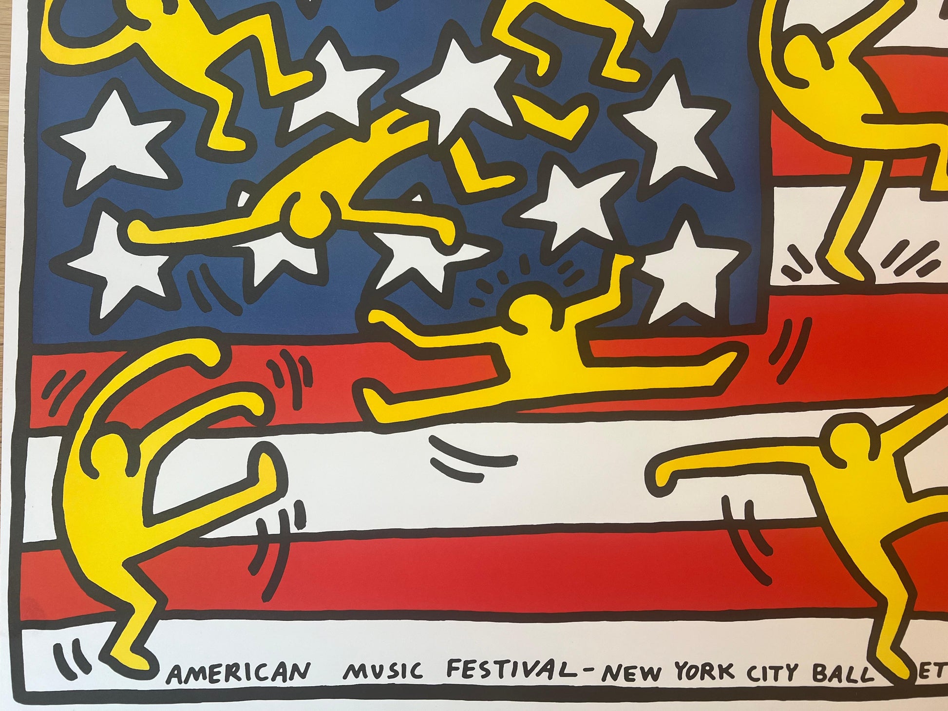 Keith Haring : American music festival