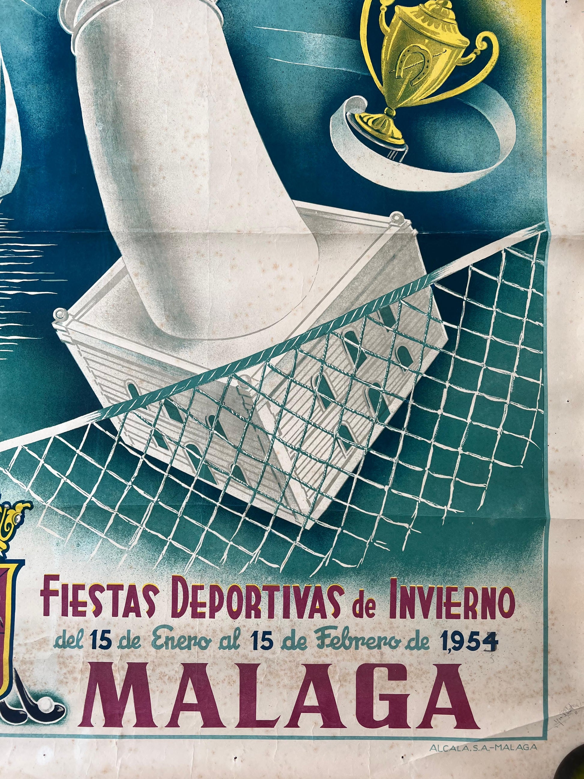 Casares : Festa dello sport di Malaga 1954