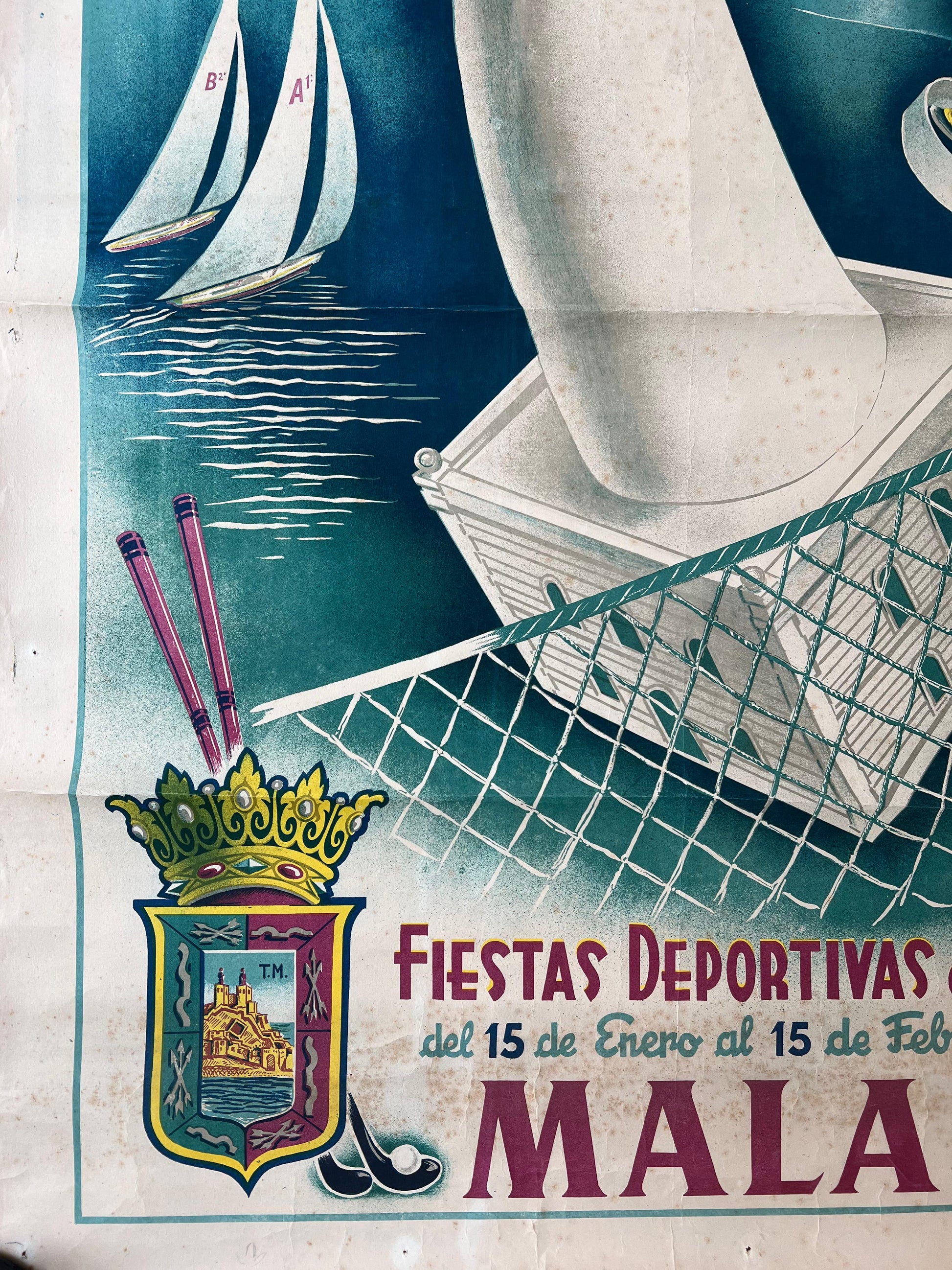 Casares : Festa dello sport di Malaga 1954