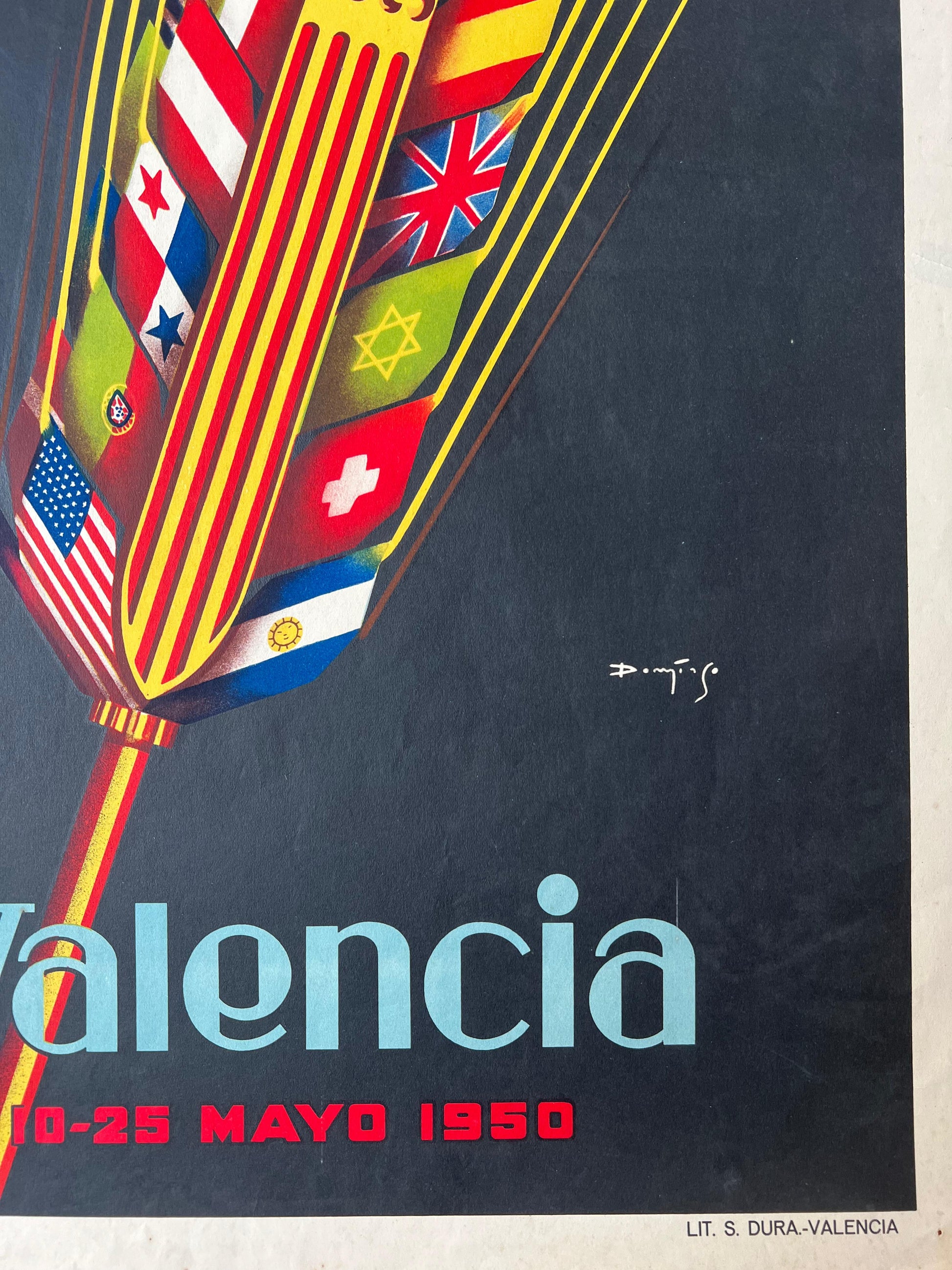 Fiera internazionale Valencia 1950