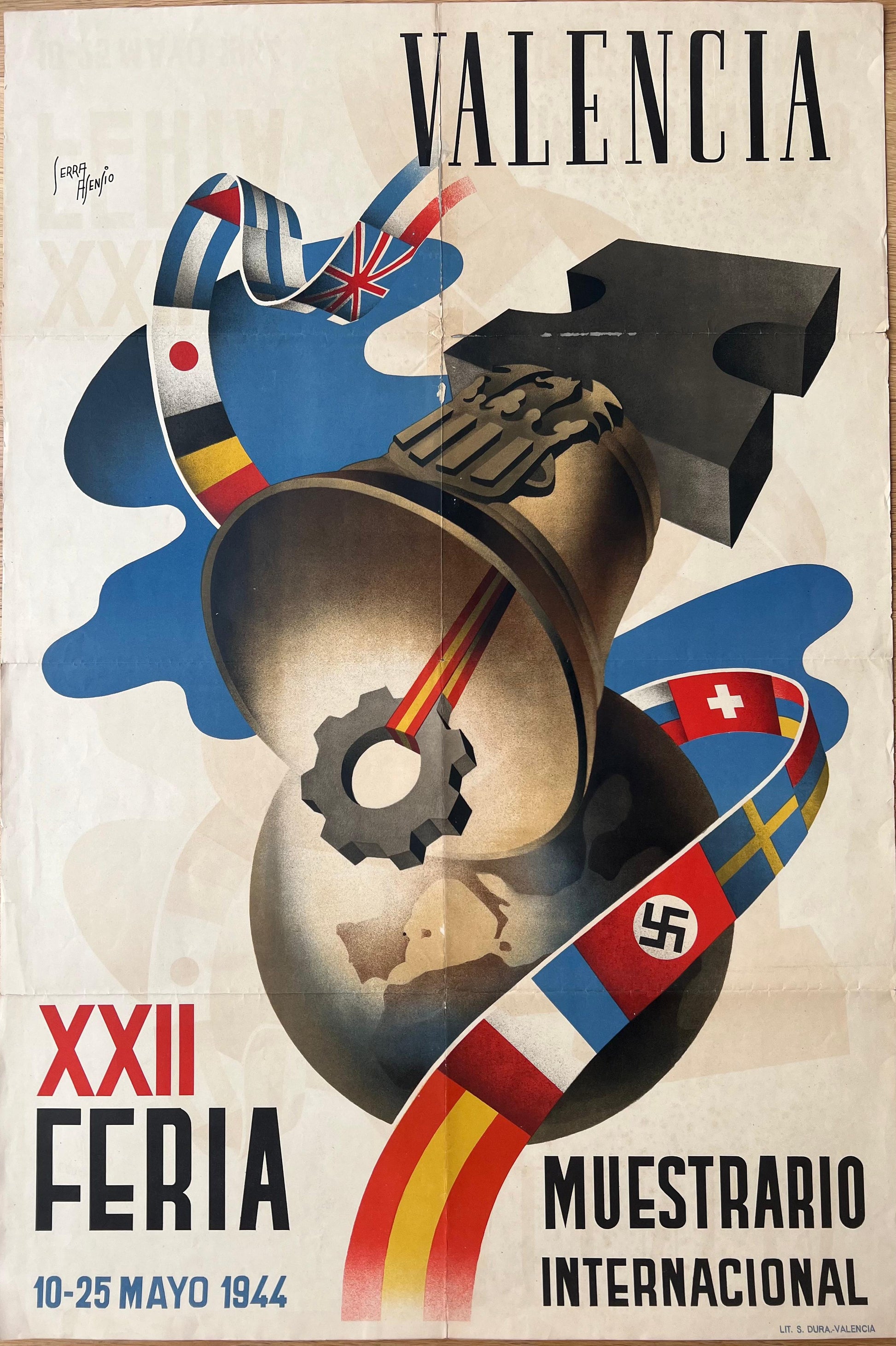 Asensio Serra : Mostra internazionale Valencia 1944