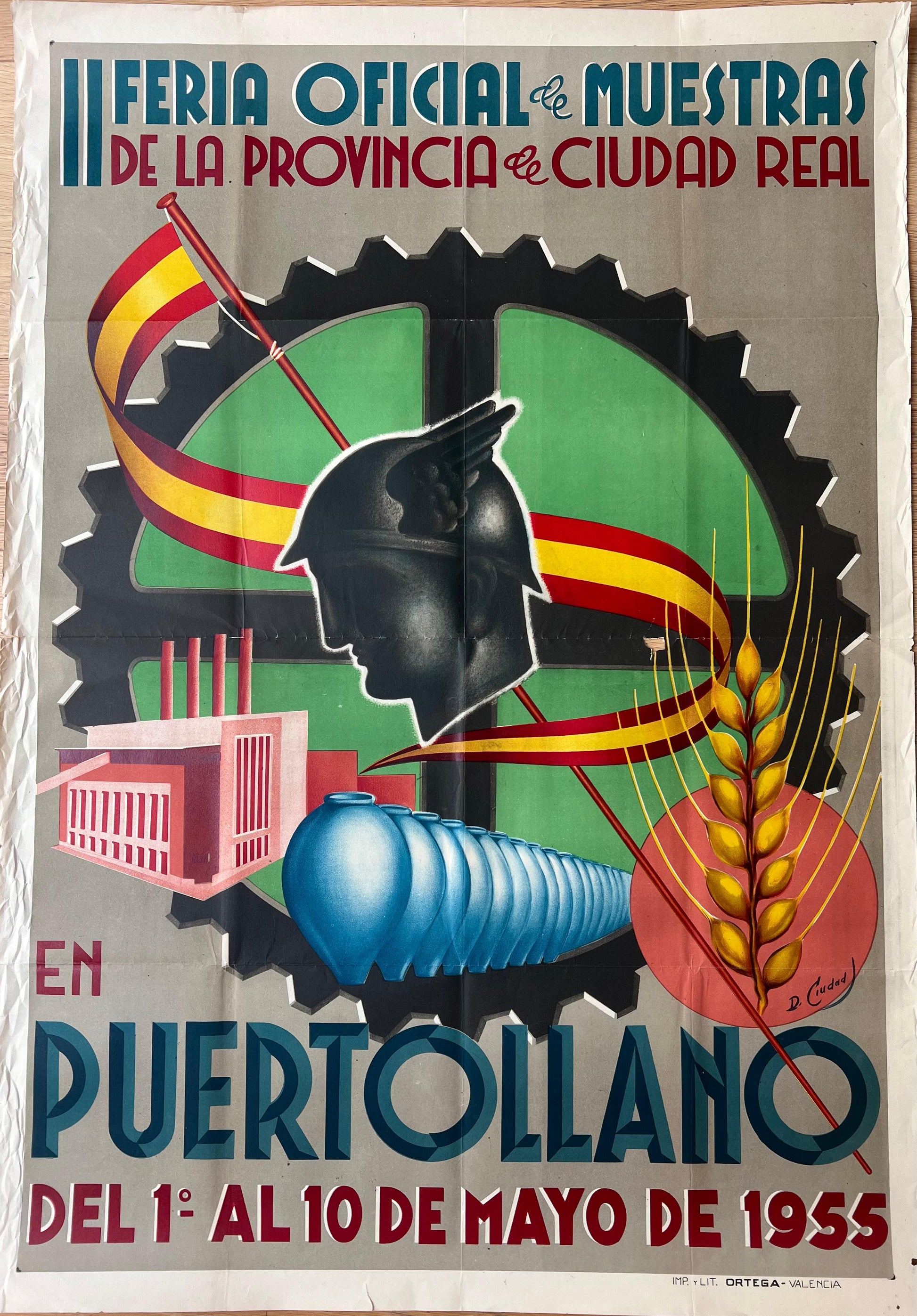 D. Ciudad : Fiera di Puertollano 1955