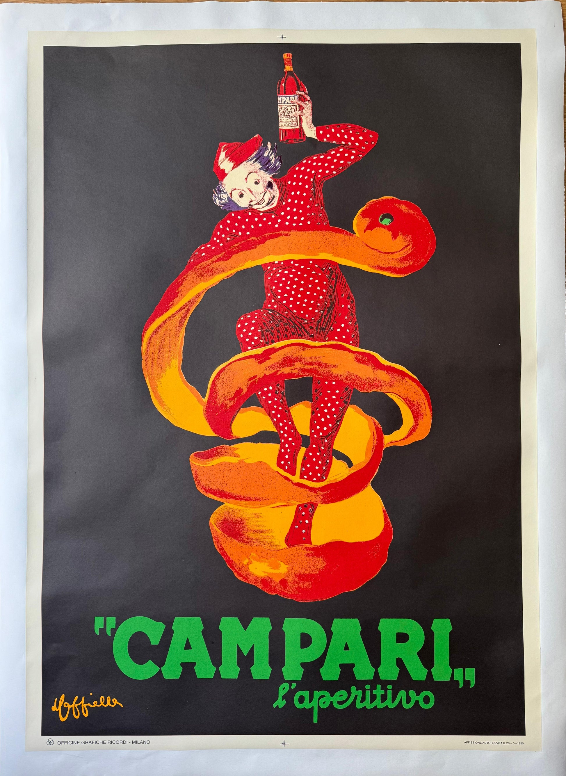 Leonetto Cappiello : Campari L'aperitivo "Spiritello" small