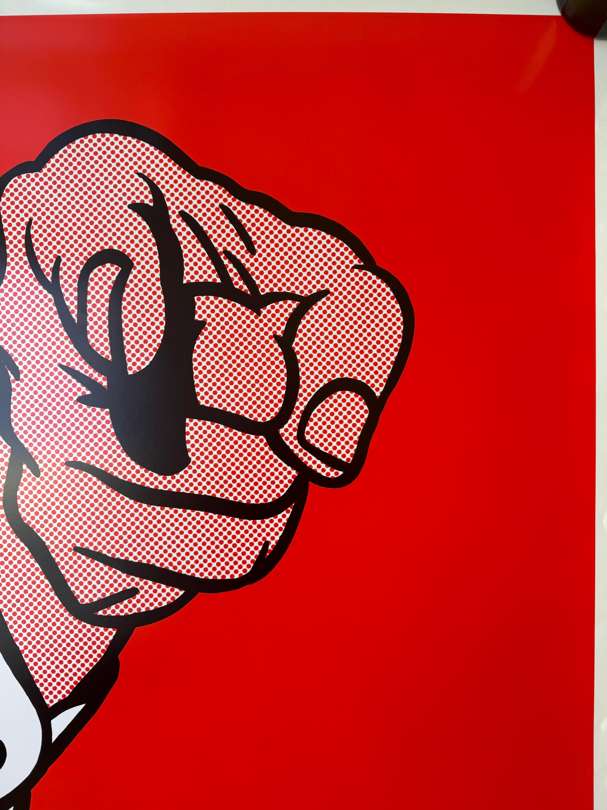 Roy Lichtenstein : Finger point 1989