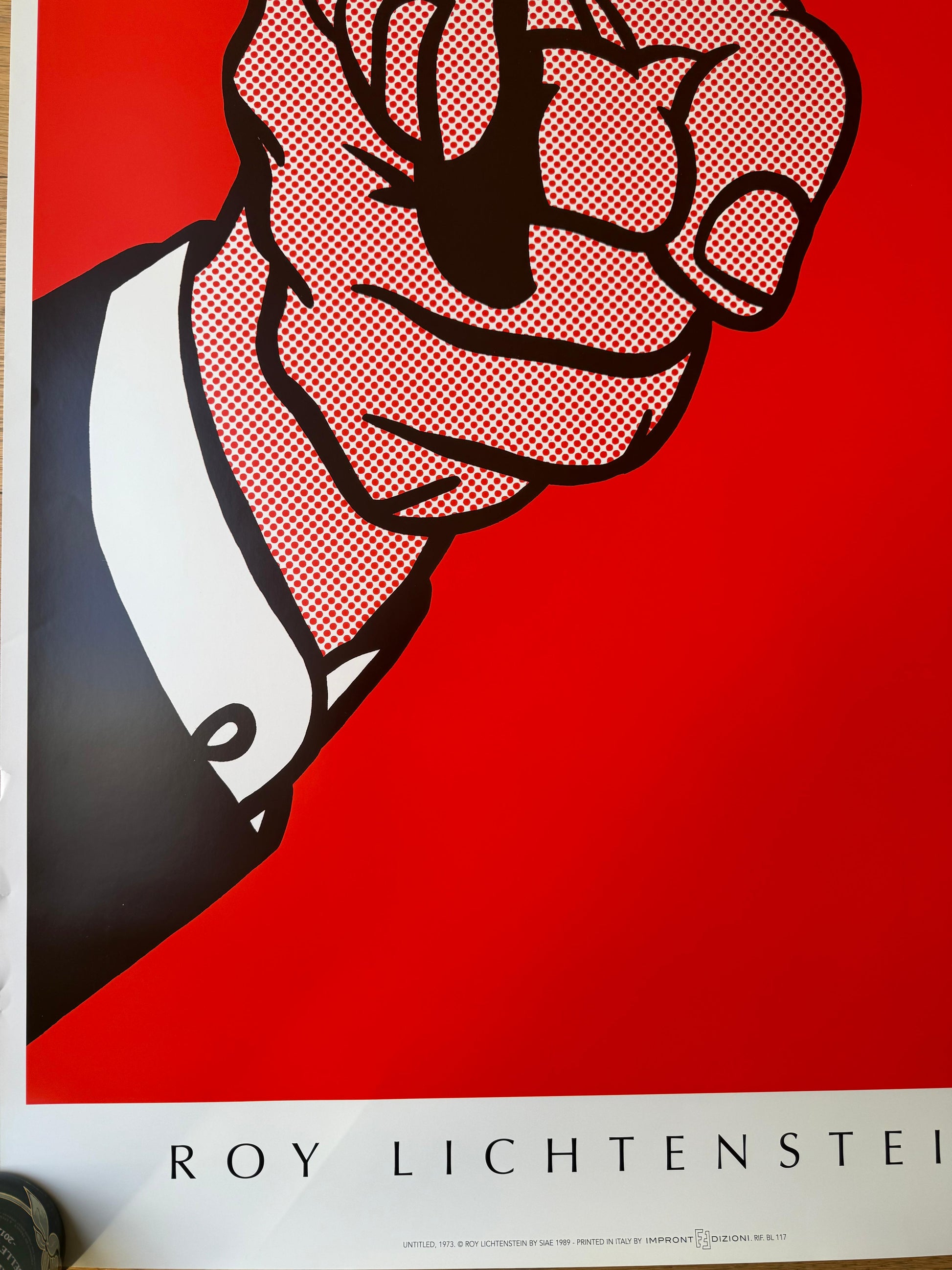 Roy Lichtenstein : Finger point 1989