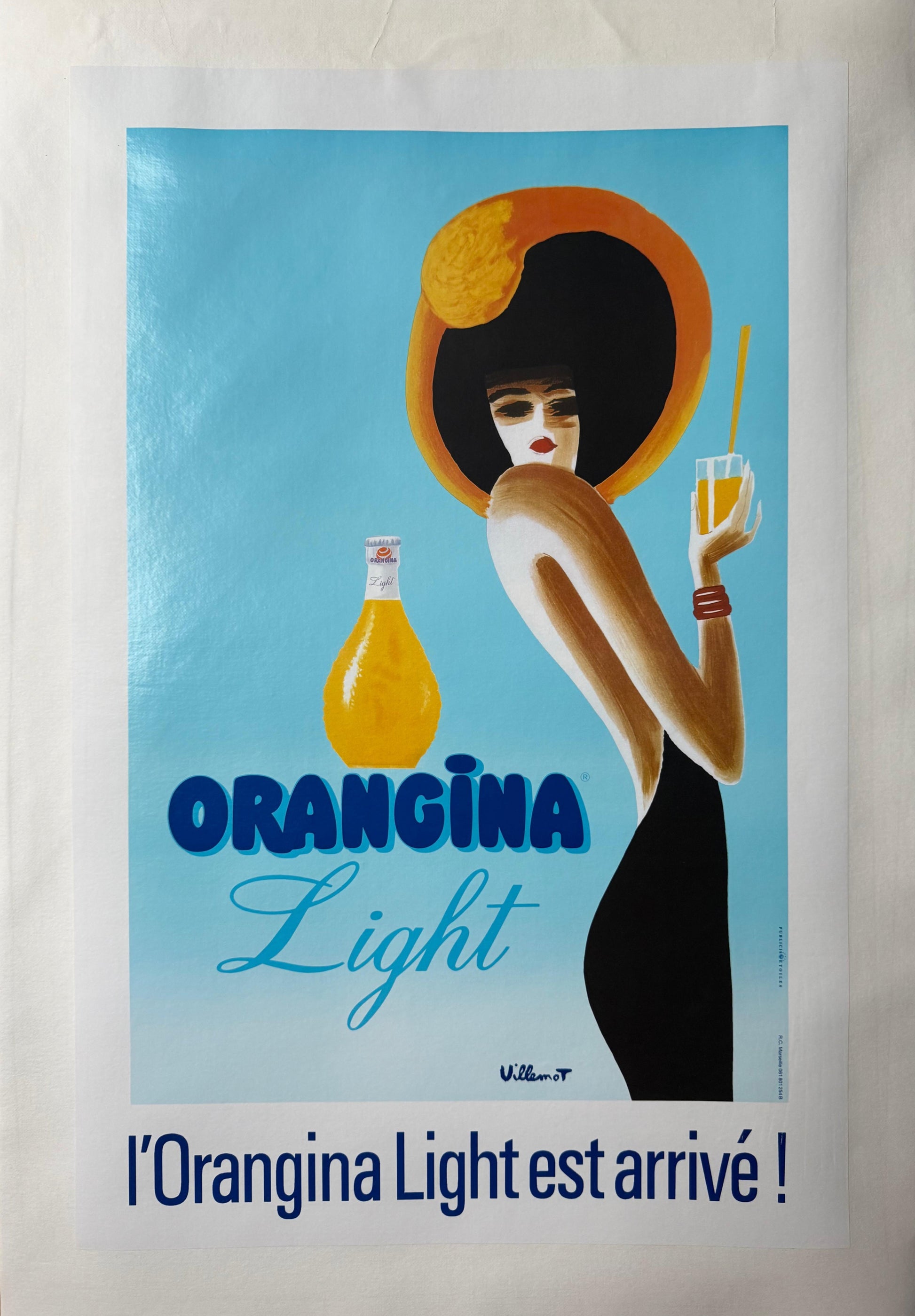 Bernard Villemot : Orangina Light