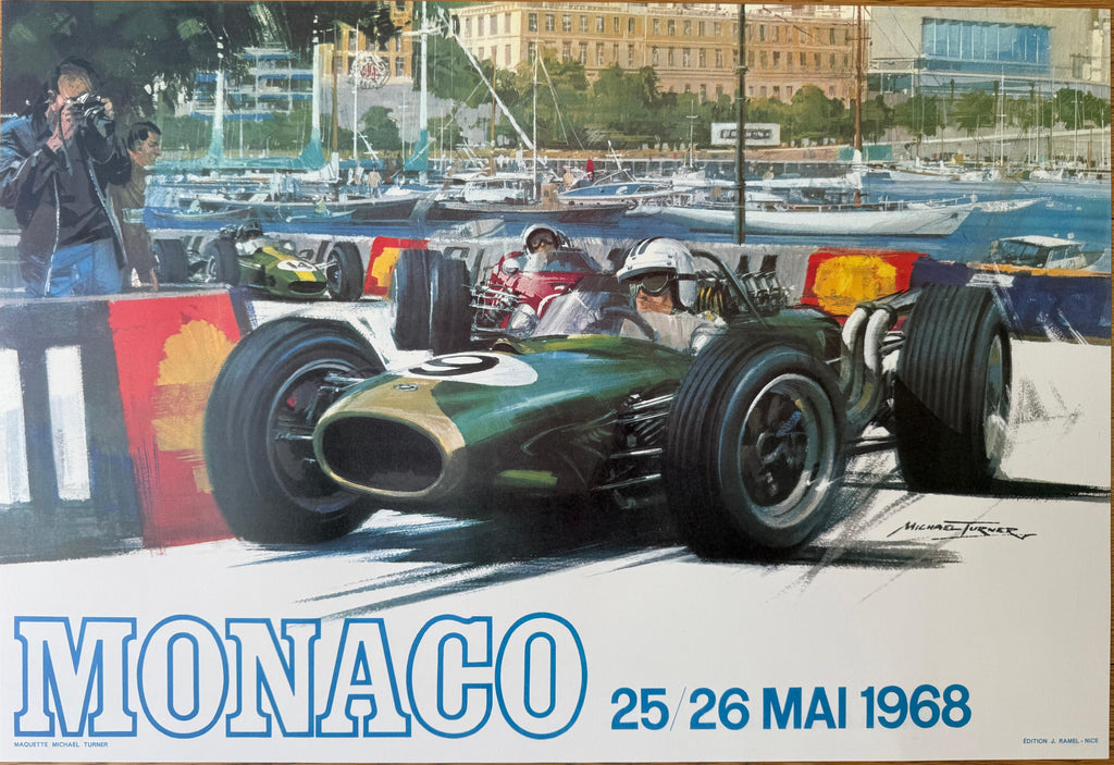 Michael Turner : Gran Premio di Monaco F1 1968