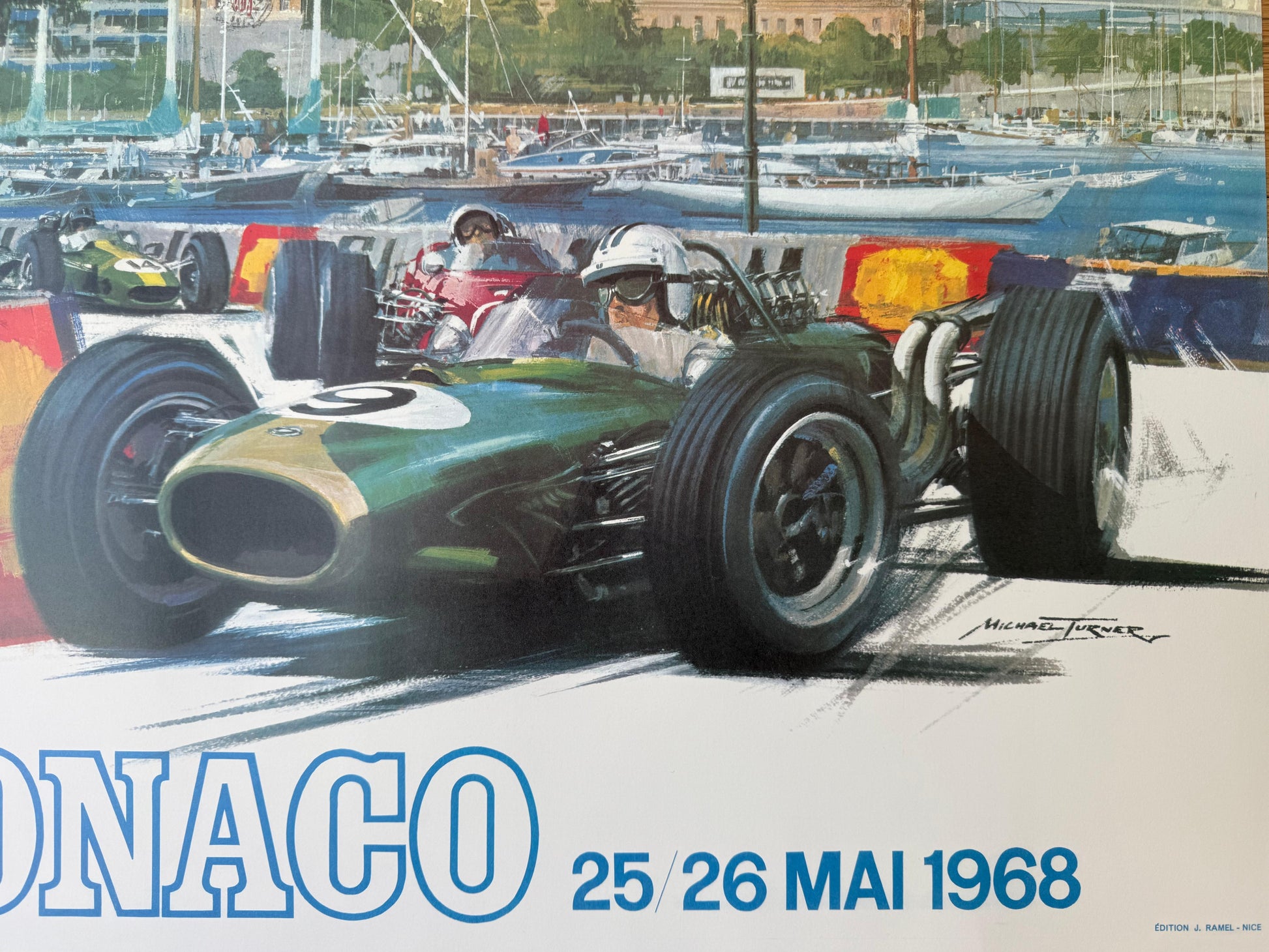Michael Turner : Gran Premio di Monaco F1 1968