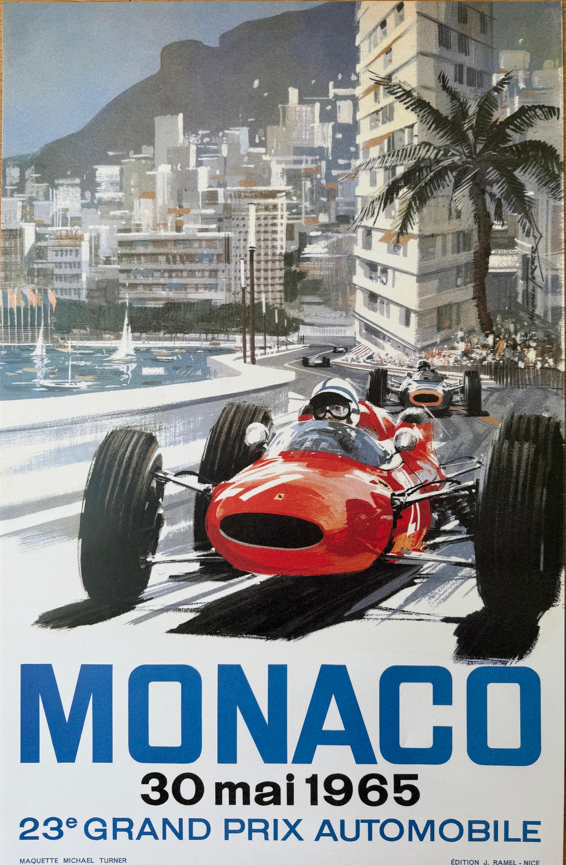 Michael Turner : Gran Premio di Monaco F1 1965