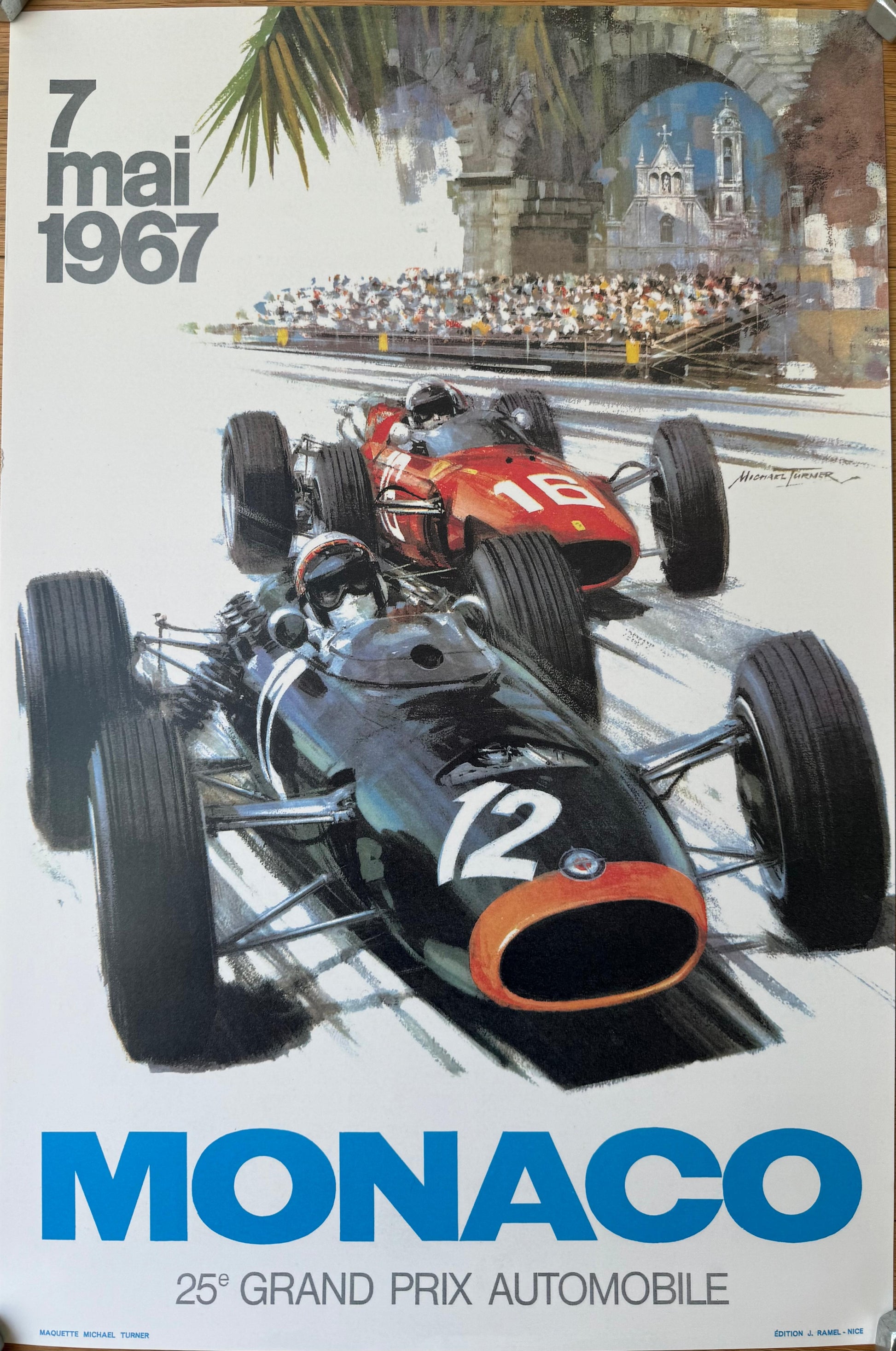 Michael Turner : Gran Premio di Monaco F1 1967