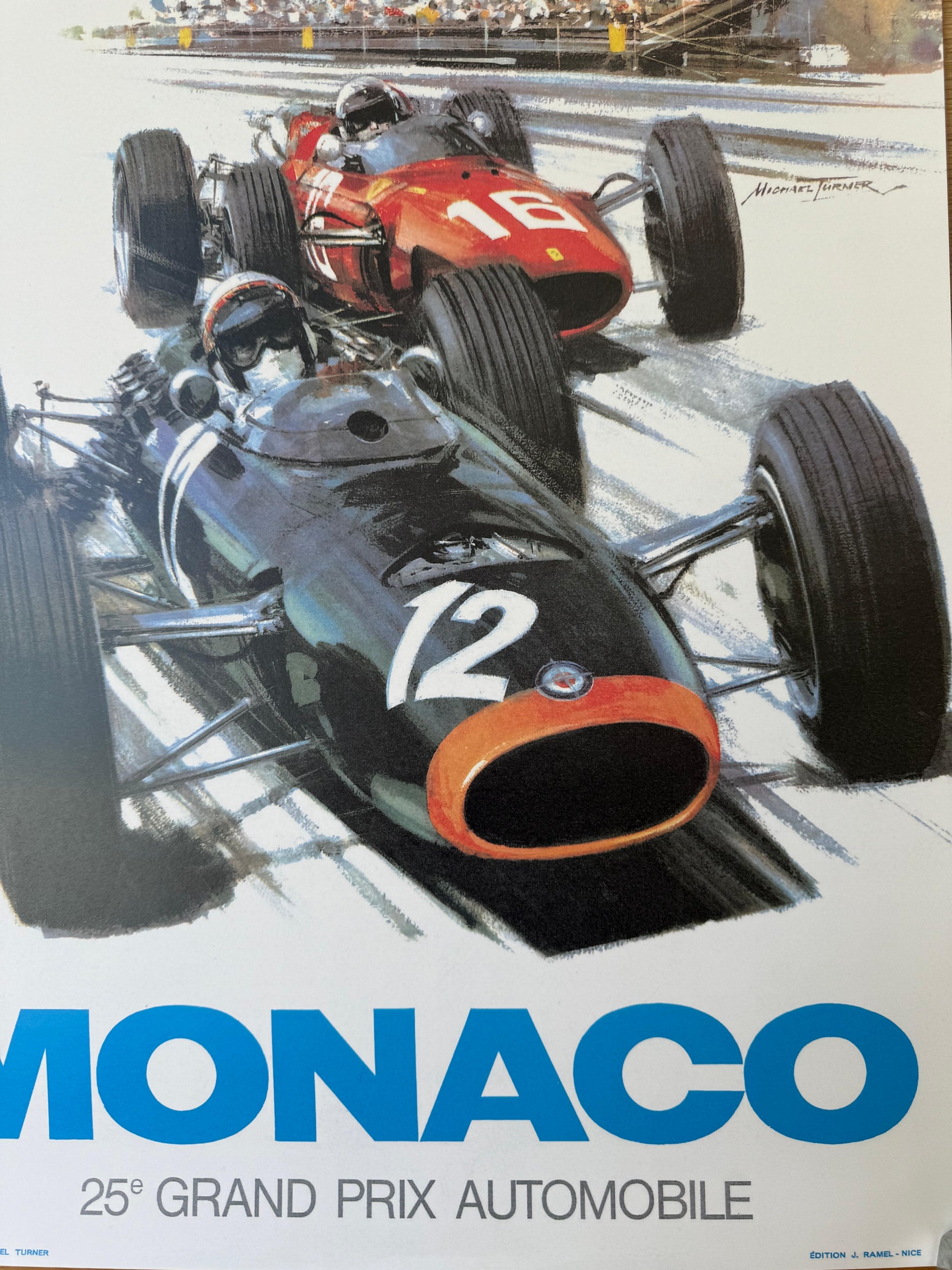 Michael Turner : Gran Premio di Monaco F1 1967