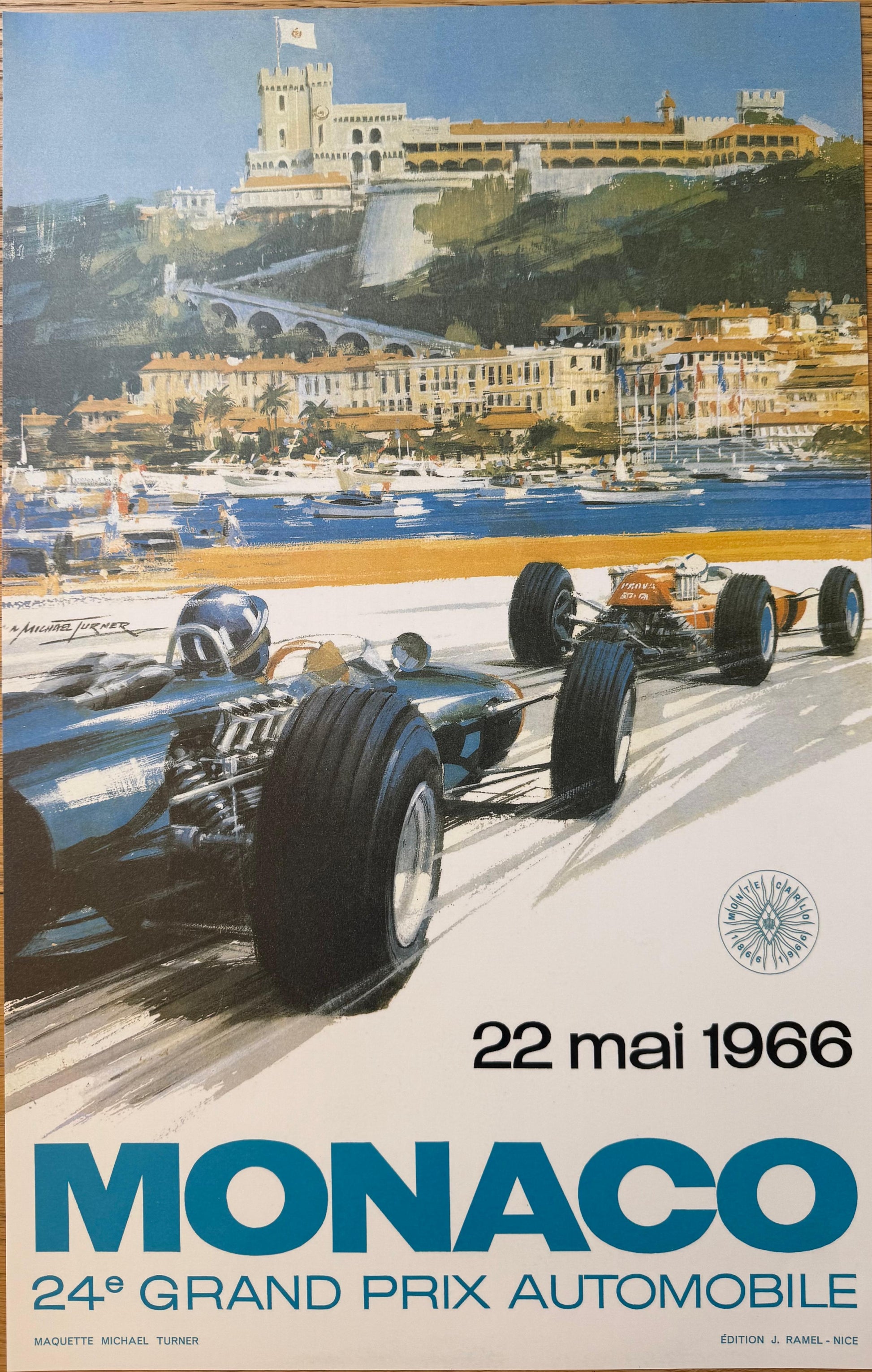Michael Turner : Gran Premio di Monaco F1 1966