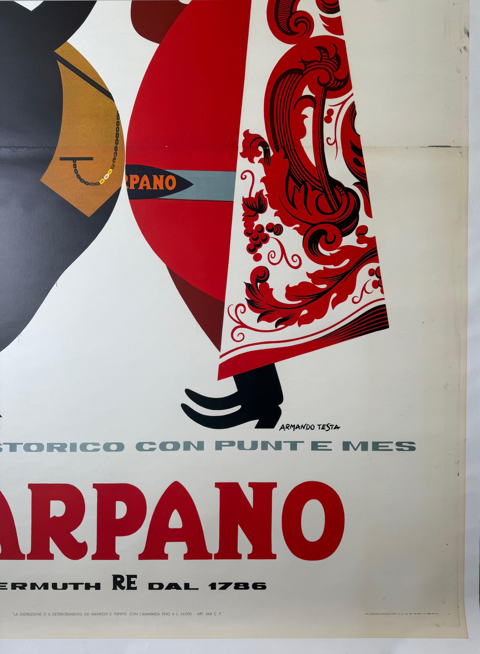 Armando Testa : Carpano Brindisi Storico Cavour