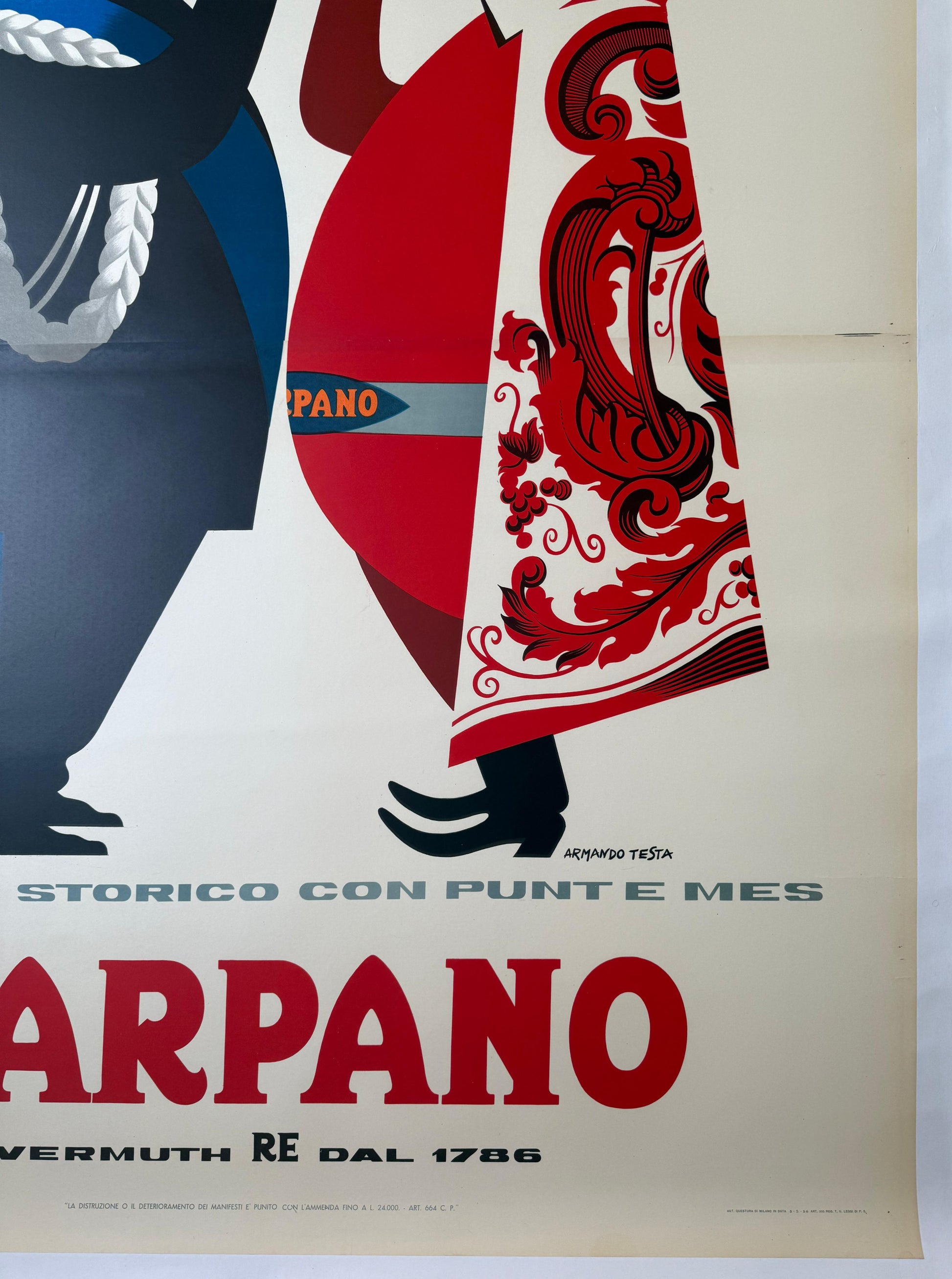 Armando Testa : Carpano Brindisi Storico re Vittorio