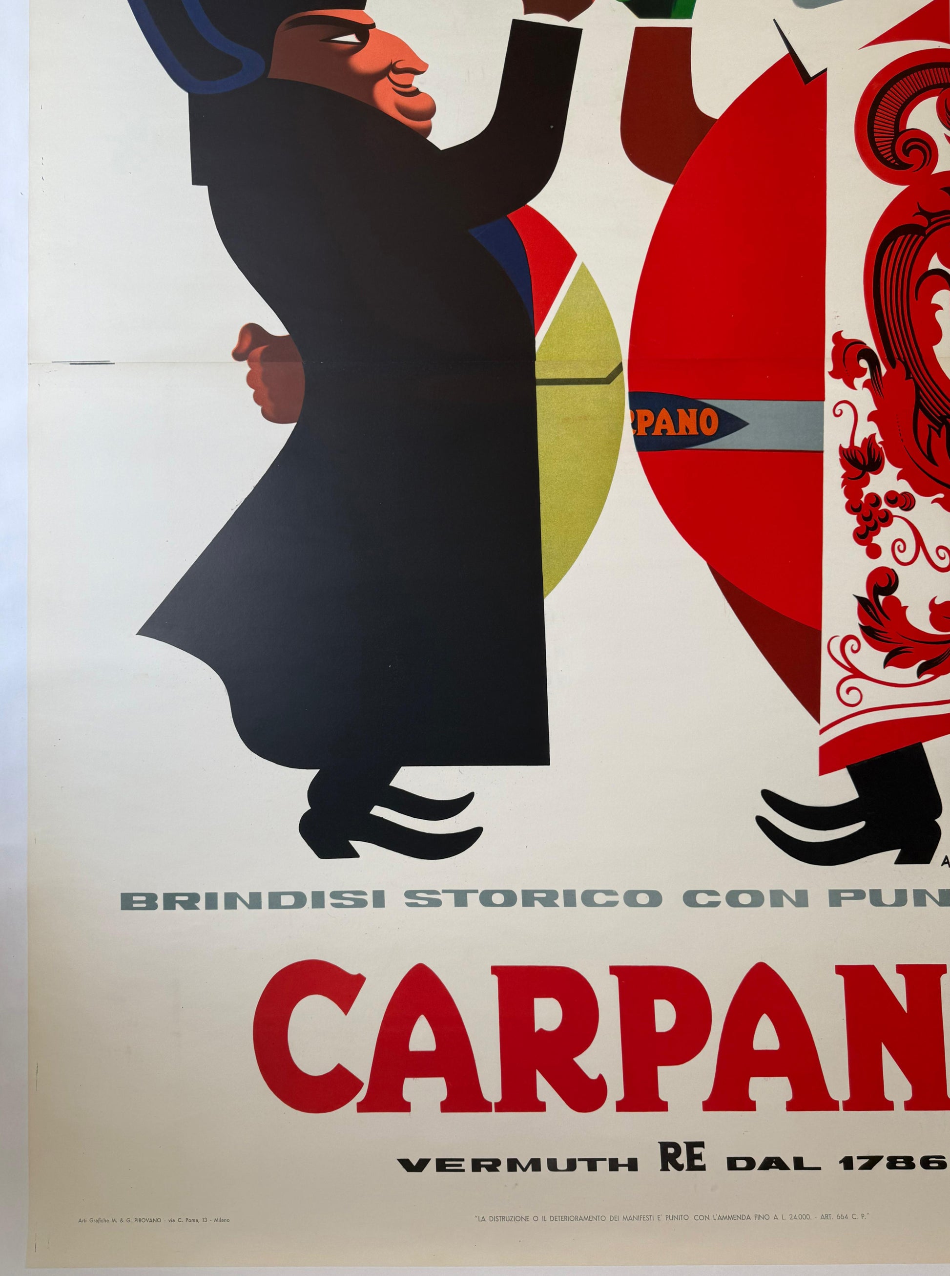 Armando Testa : Carpano Brindisi Storico Napoleone