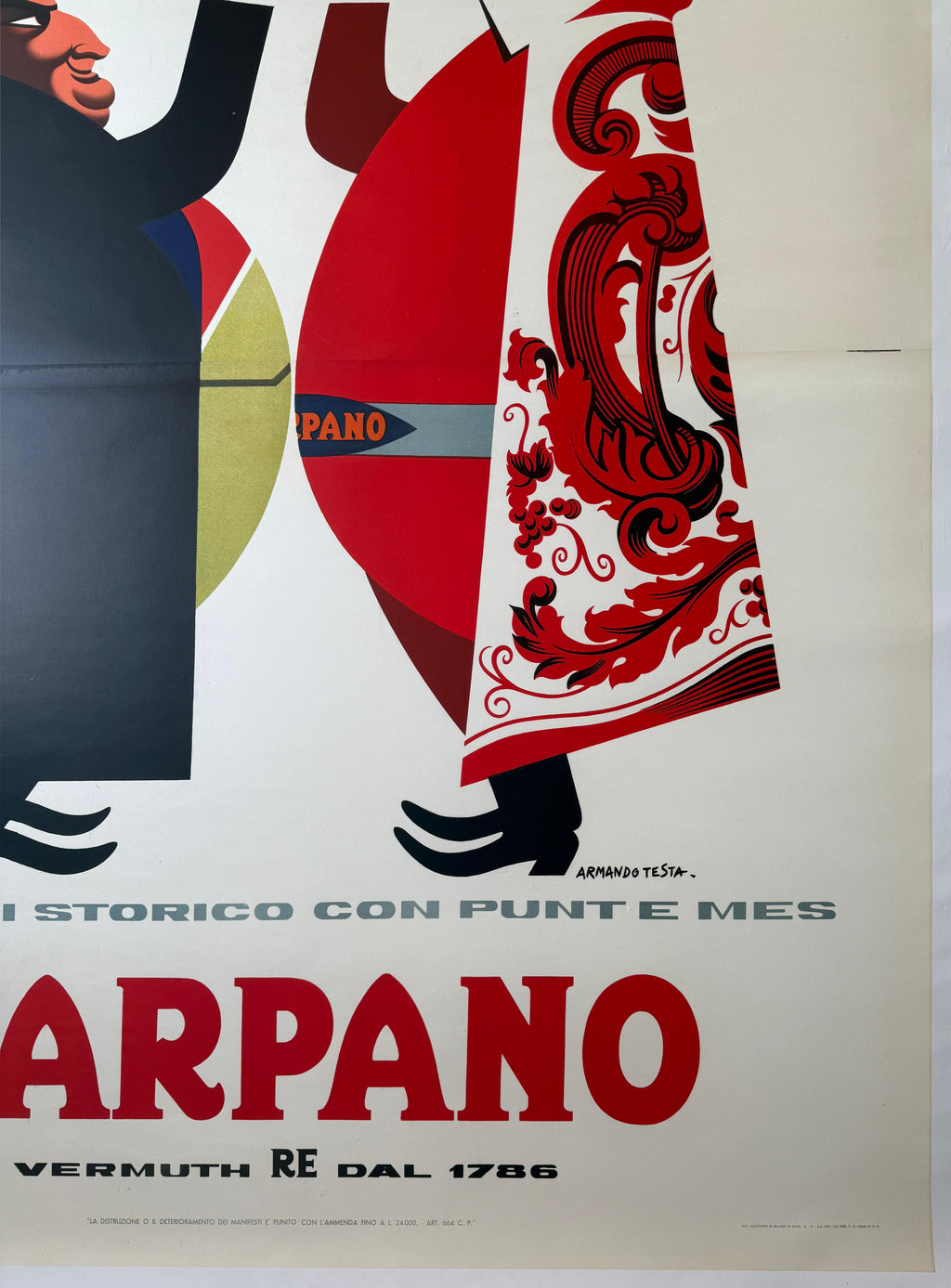 Armando Testa : Carpano Brindisi Storico Napoleone