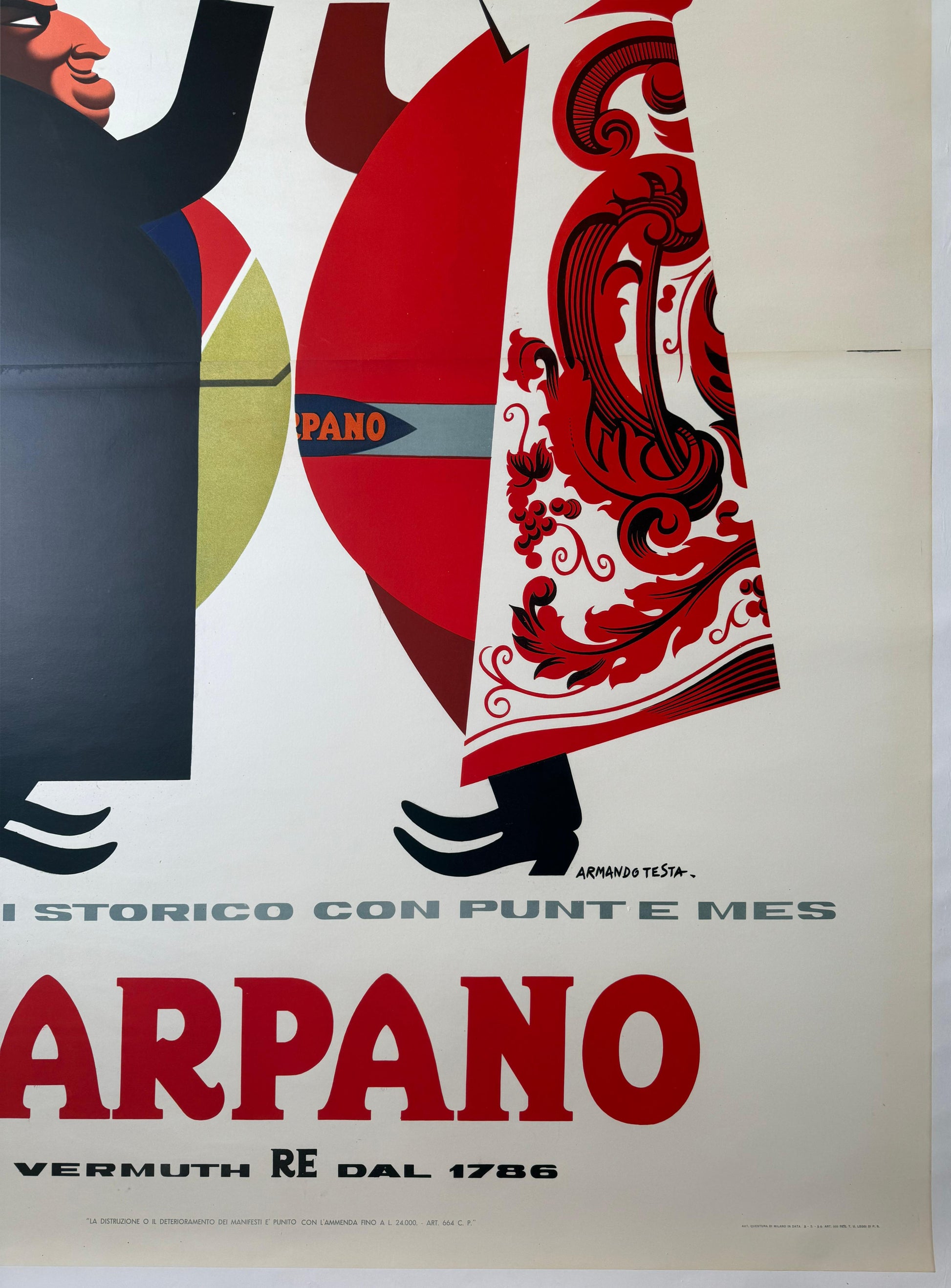 Armando Testa : Carpano Brindisi Storico Napoleone