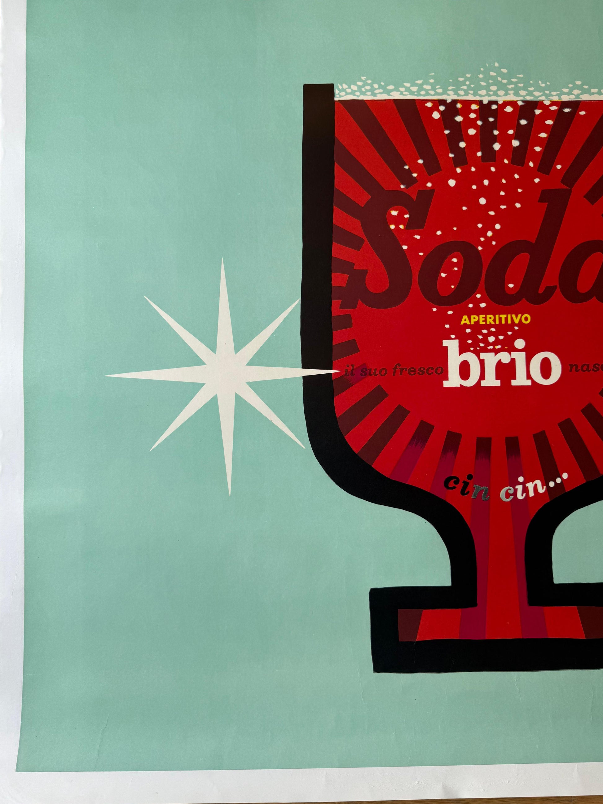 Nico Edel : Cinzano Soda Brio