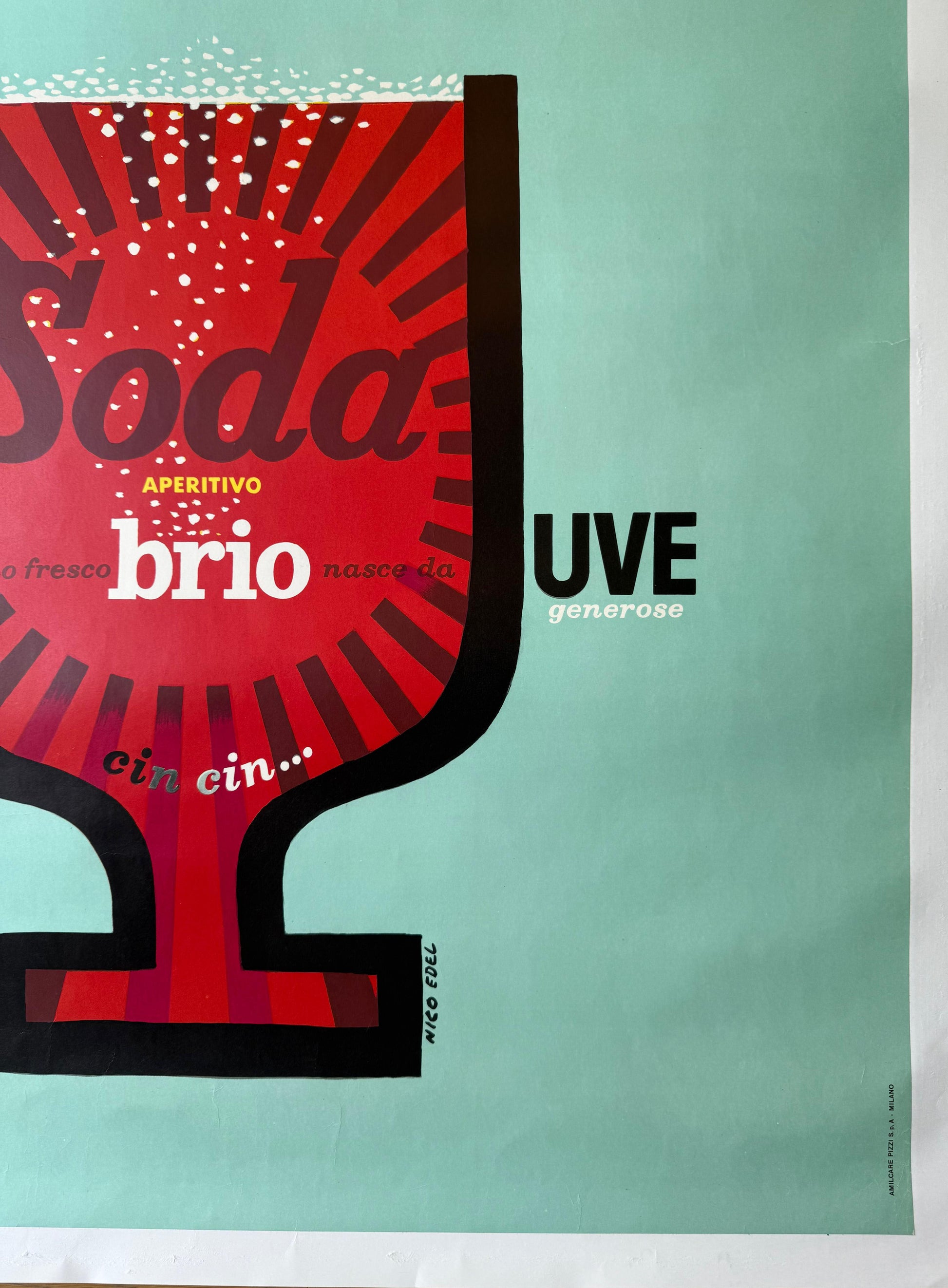 Nico Edel : Cinzano Soda Brio
