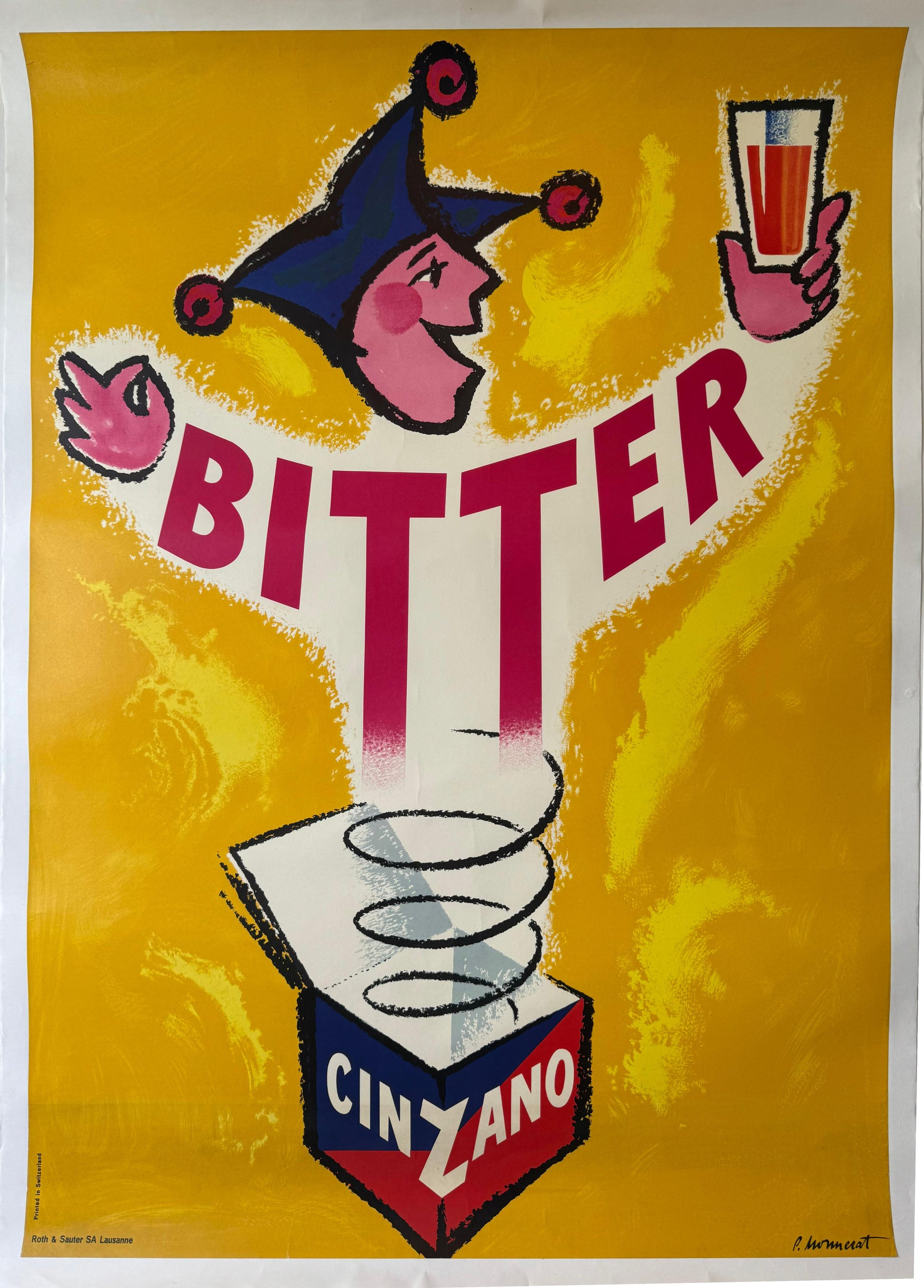Pierre Monnerat : Bitter Cinzano
