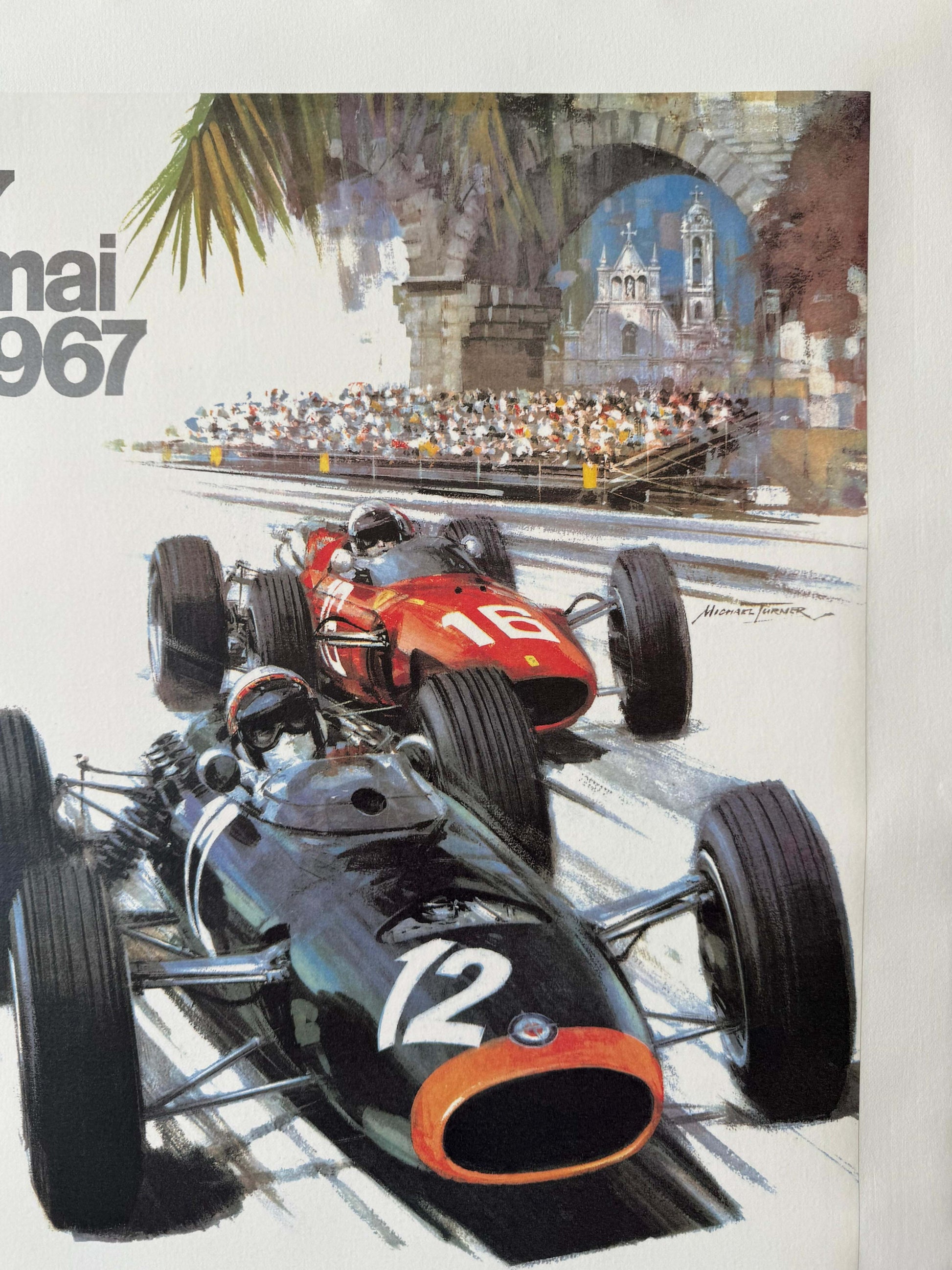 Michael Turner : Gran Premio di Monaco F1 1967 (telato)