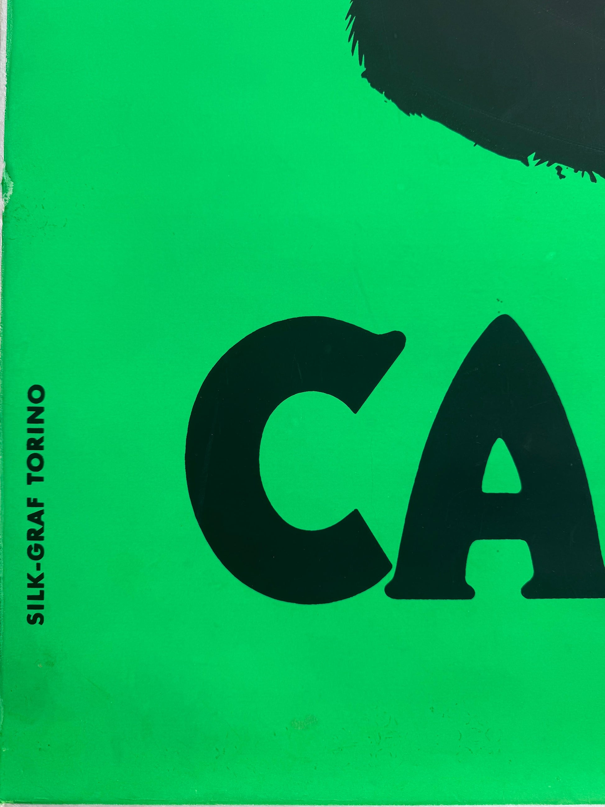 Armando Testa: Carpano fluo Punt e Mes (gotto)