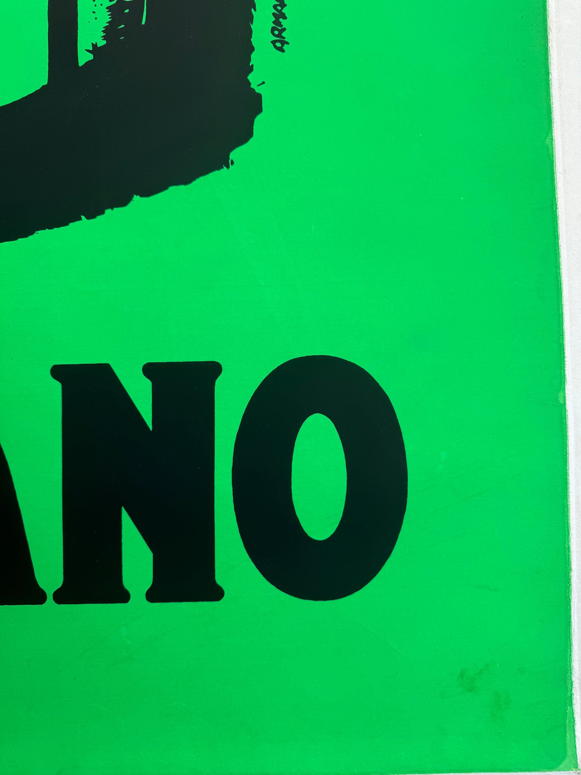 Armando Testa: Carpano fluo Punt e Mes (gotto)